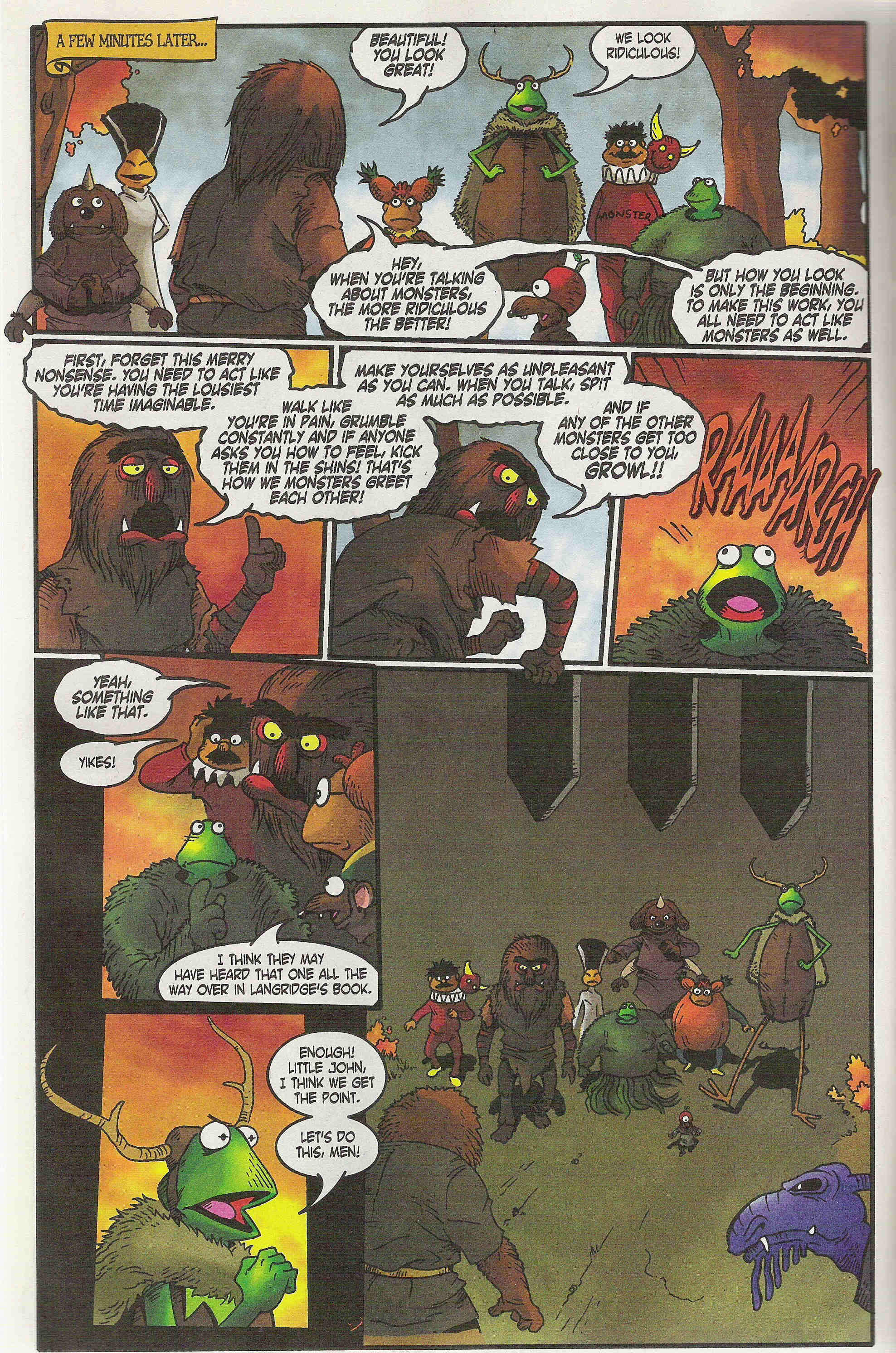 Read online Muppet Robin Hood comic -  Issue #2 - 19
