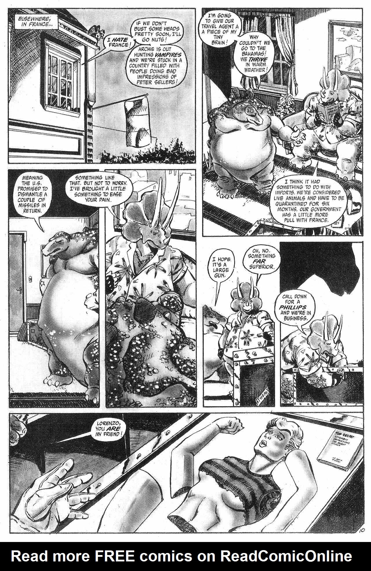 Read online Dinosaurs For Hire (1988) comic -  Issue #2 - 12