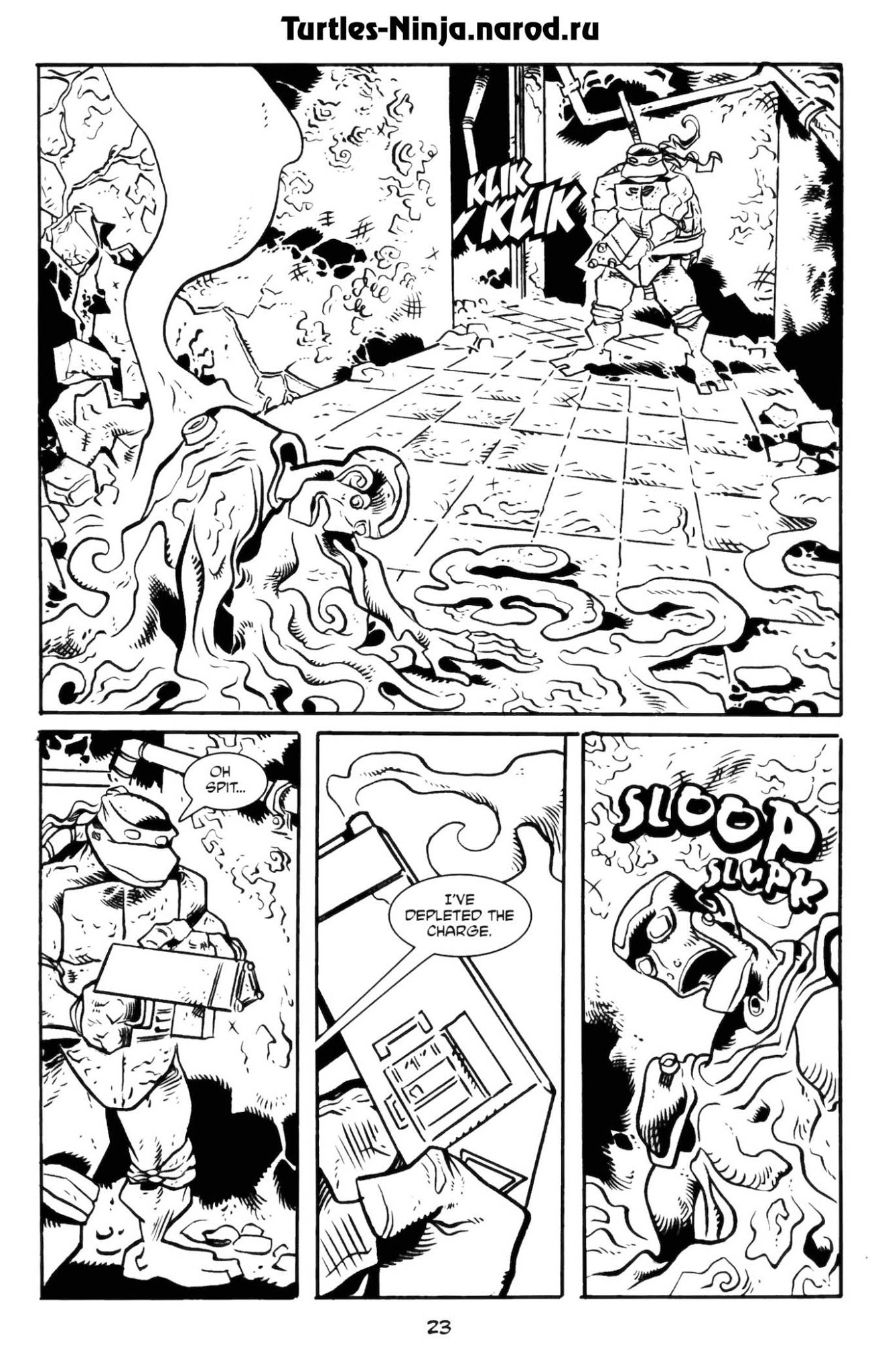 Read online Donatello The Brain Thief comic -  Issue #3 - 25