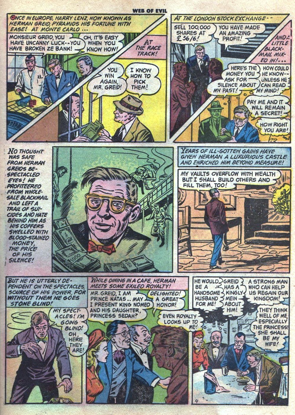 Read online Web of Evil comic -  Issue #4 - 21