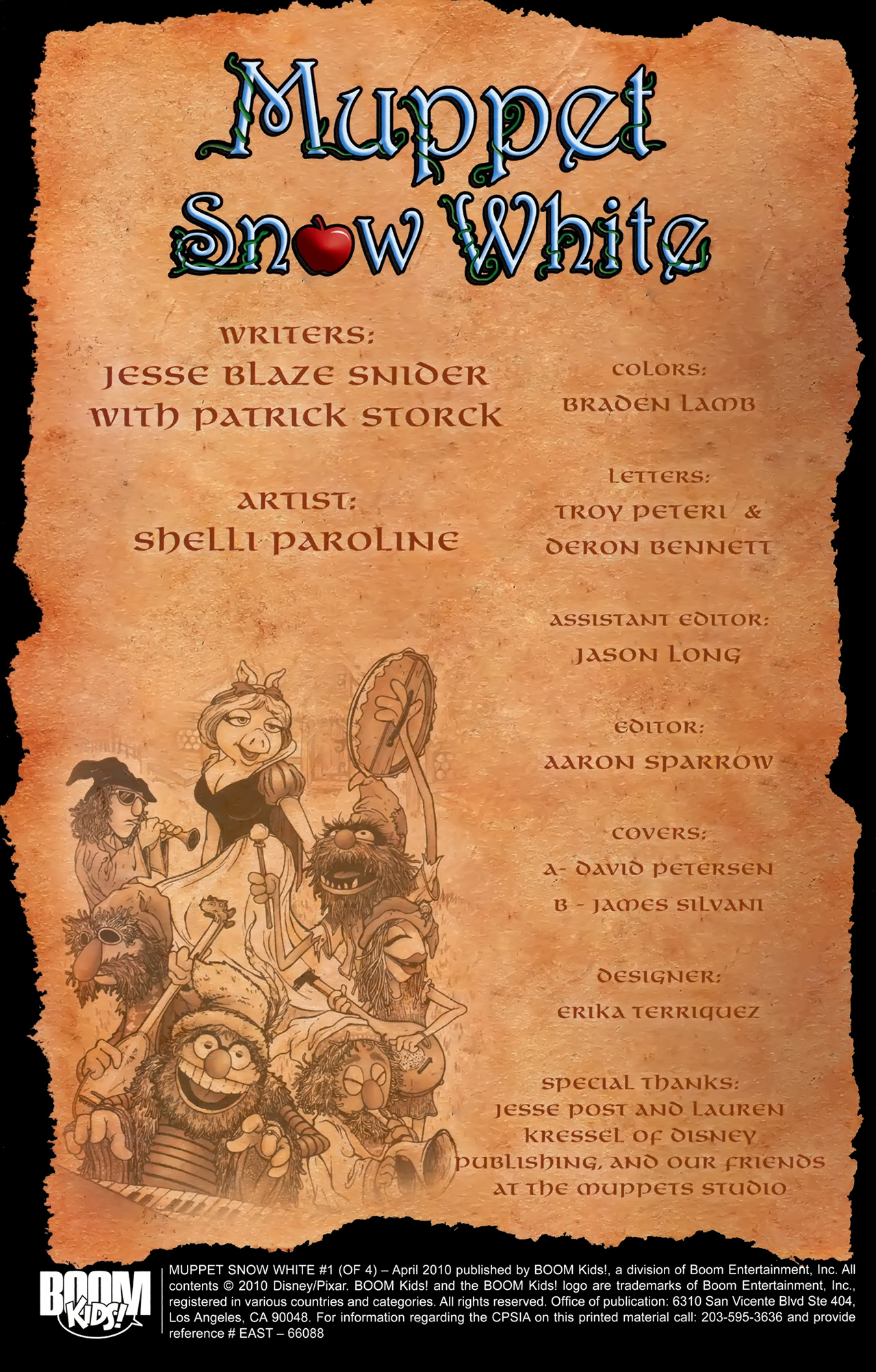Read online Muppet Snow White comic -  Issue #1 - 3