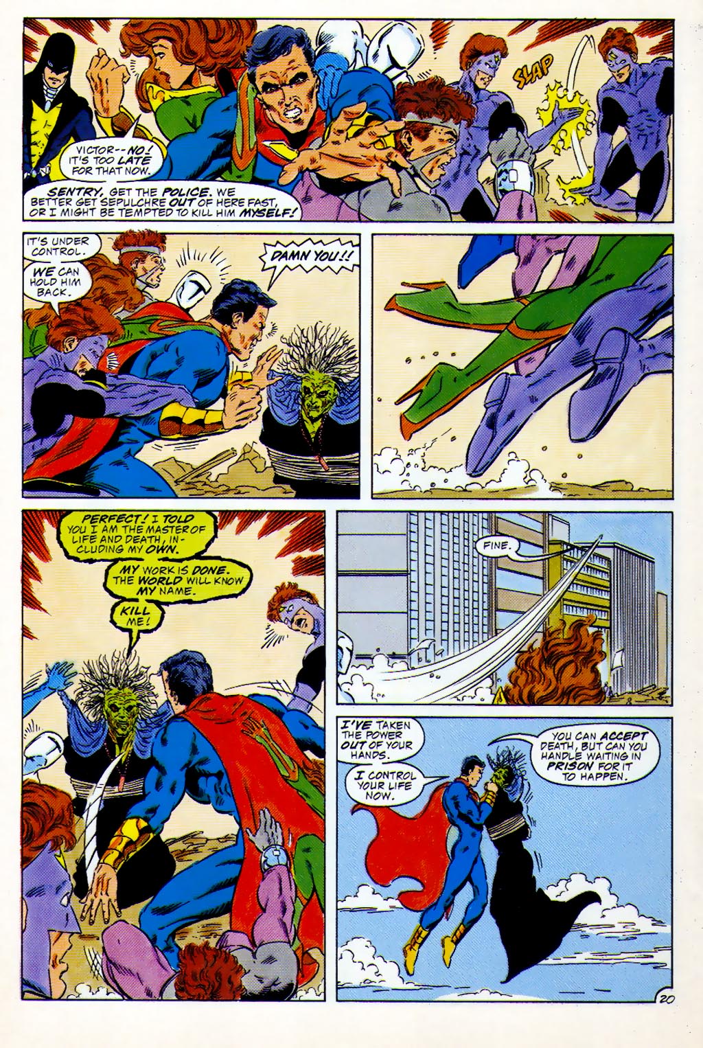 Read online Hero Alliance (1989) comic -  Issue #1 - 22