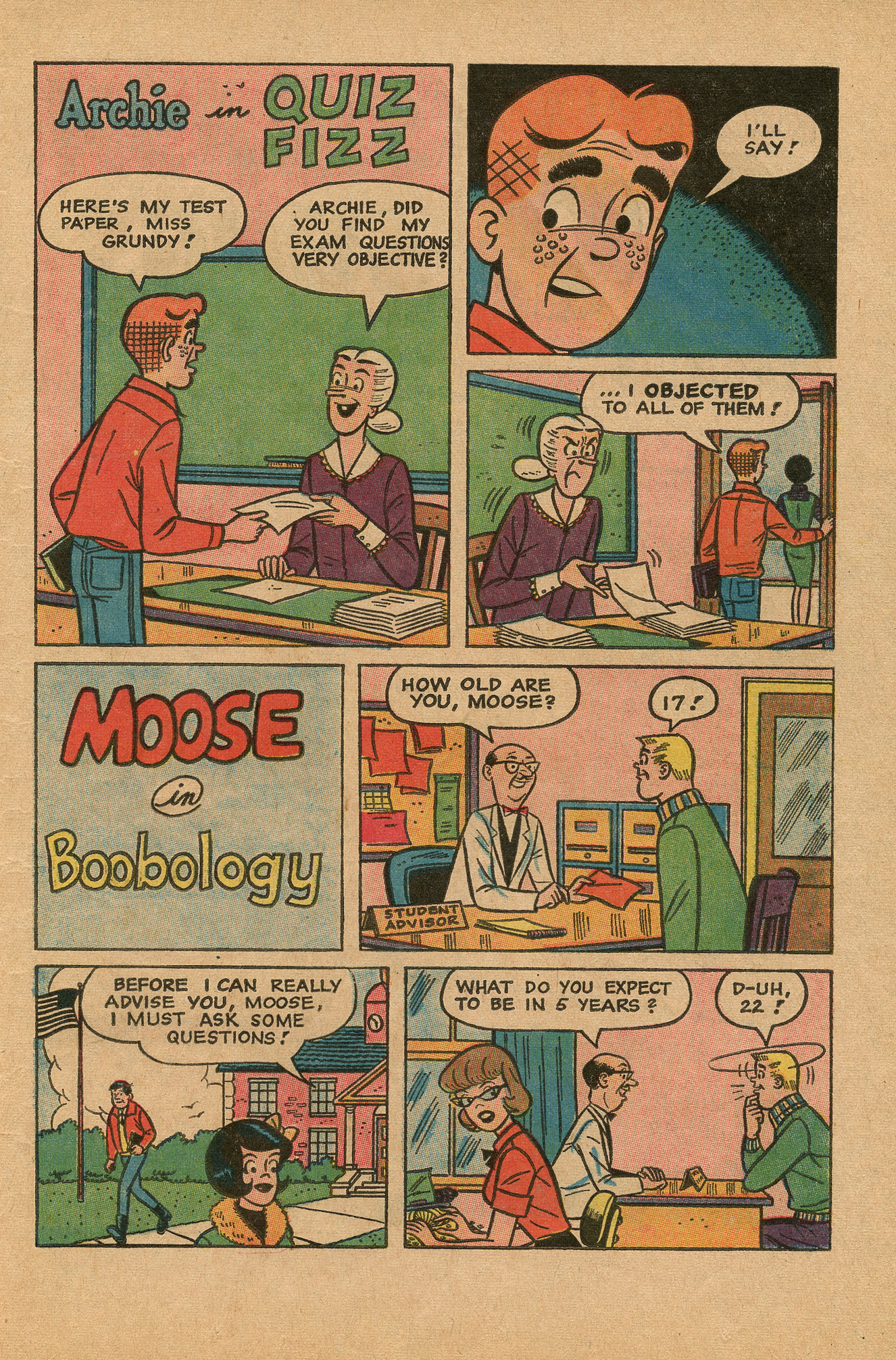 Read online Archie's Joke Book Magazine comic -  Issue #107 - 11