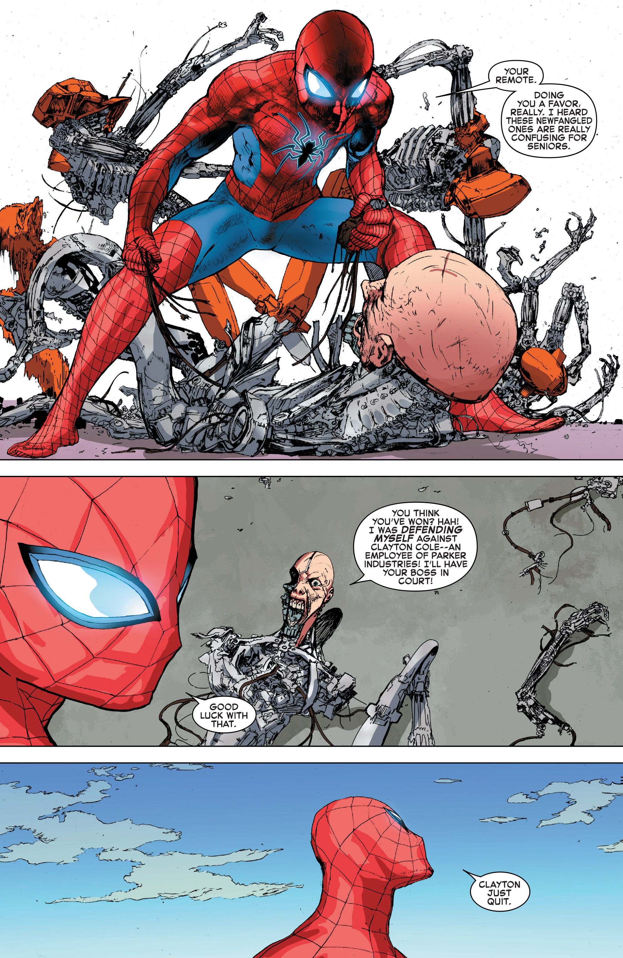 Read online Civil War II: Amazing Spider-Man comic -  Issue #4 - 12
