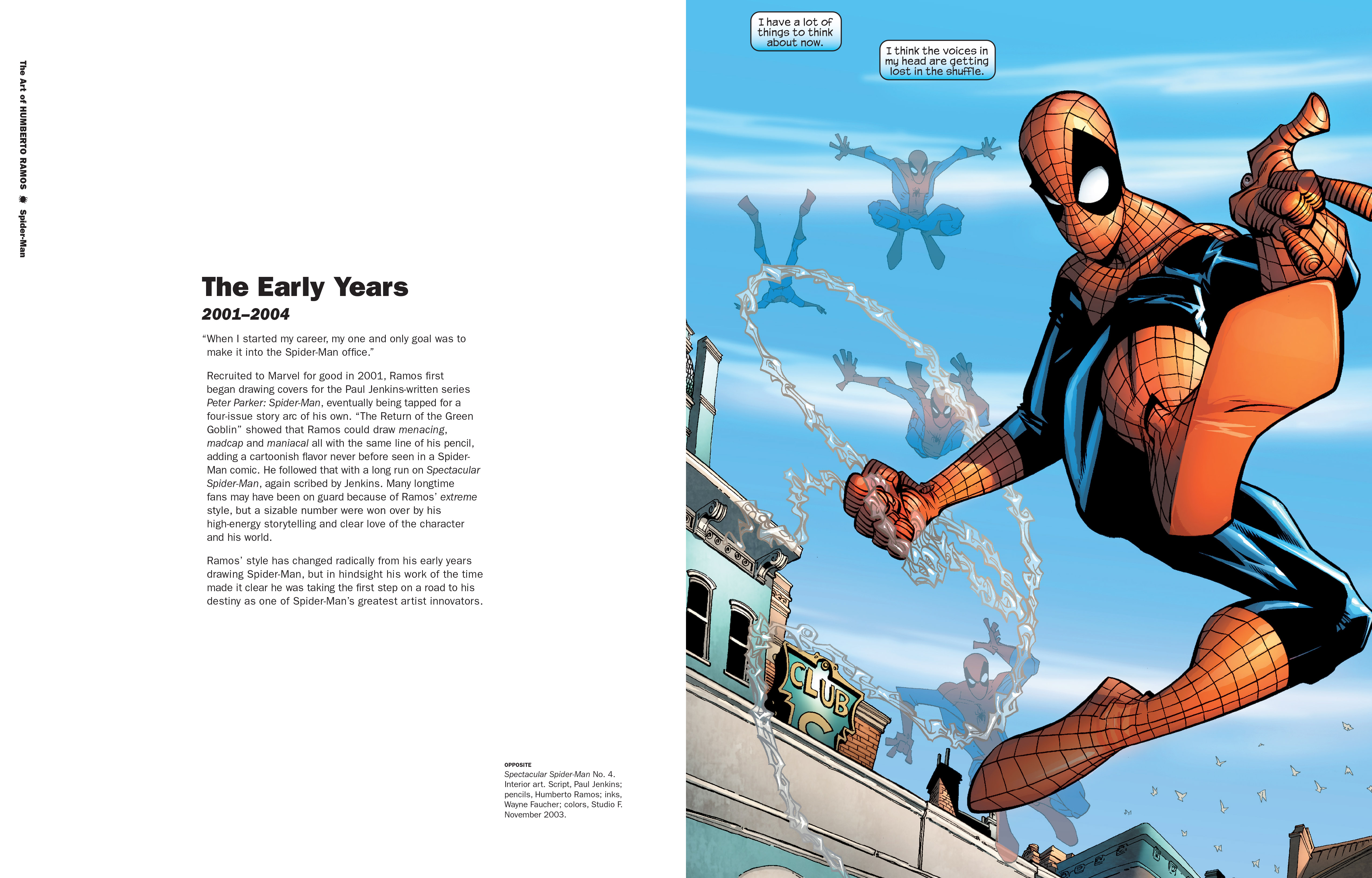 Read online Marvel Monograph: The Art of Humberto Ramos: Spider-Man comic -  Issue # TPB - 5