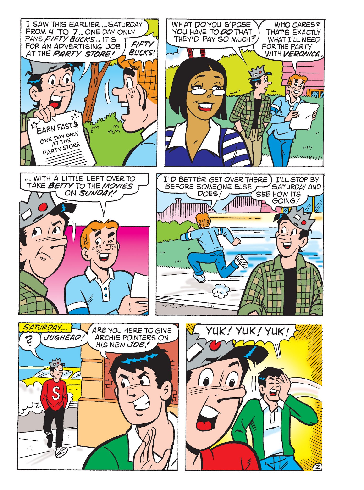 Read online Jughead and Archie Double Digest comic -  Issue #16 - 74