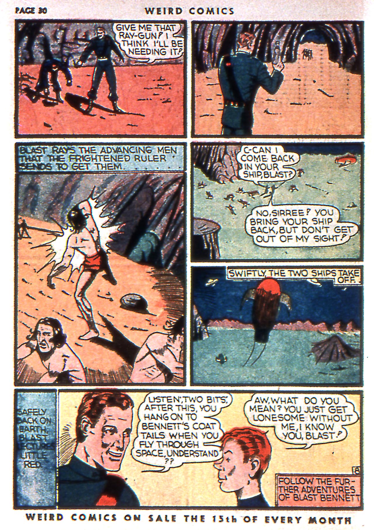 Read online Weird Comics comic -  Issue #4 - 32