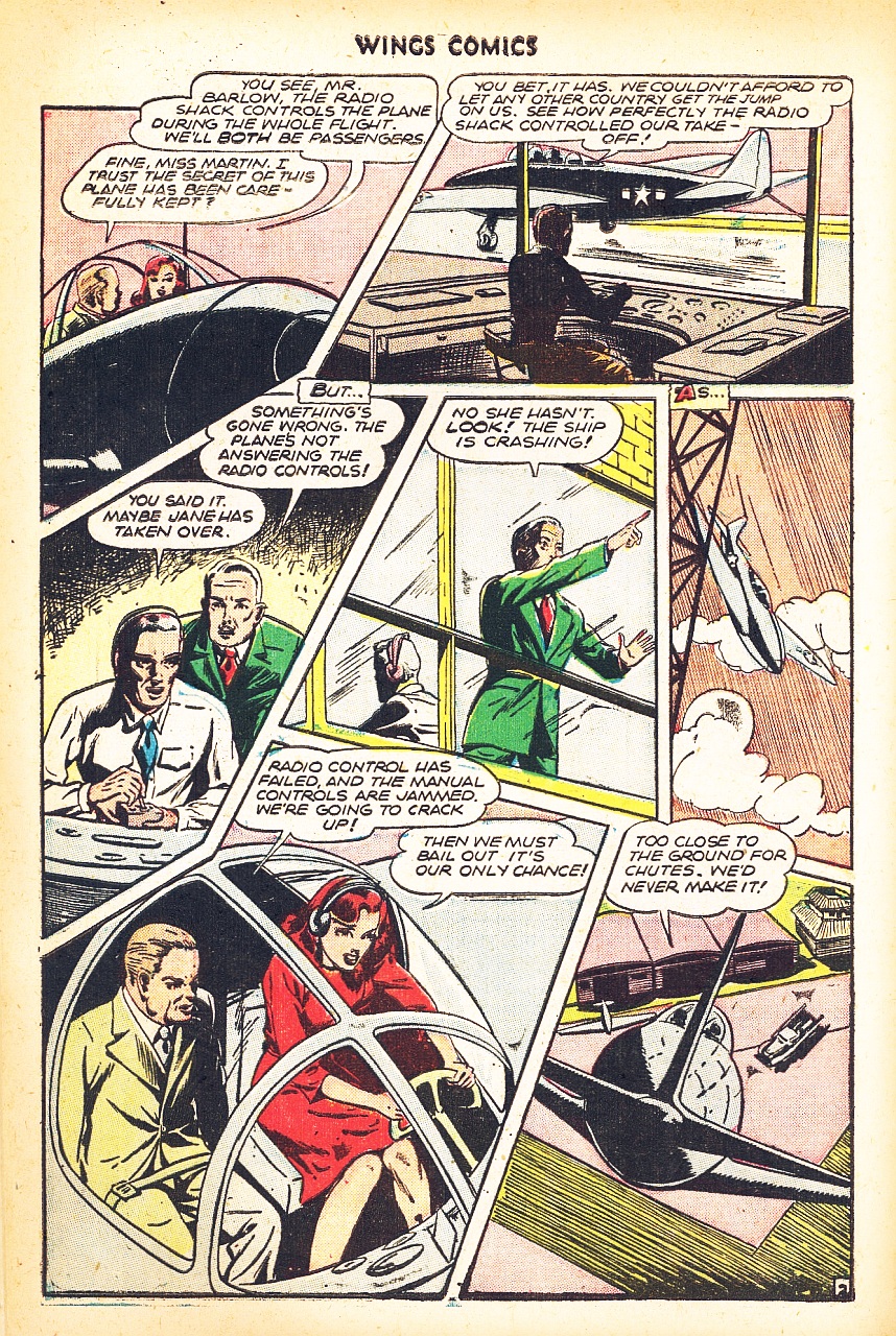 Read online Wings Comics comic -  Issue #71 - 14
