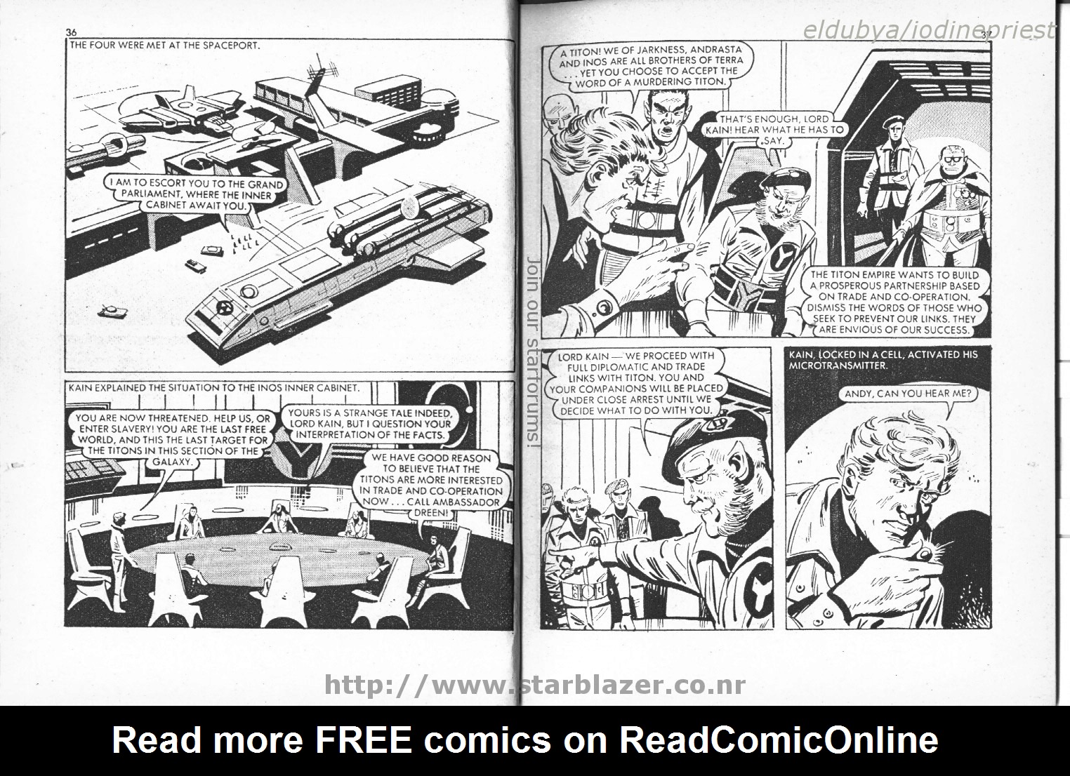 Read online Starblazer comic -  Issue #35 - 20