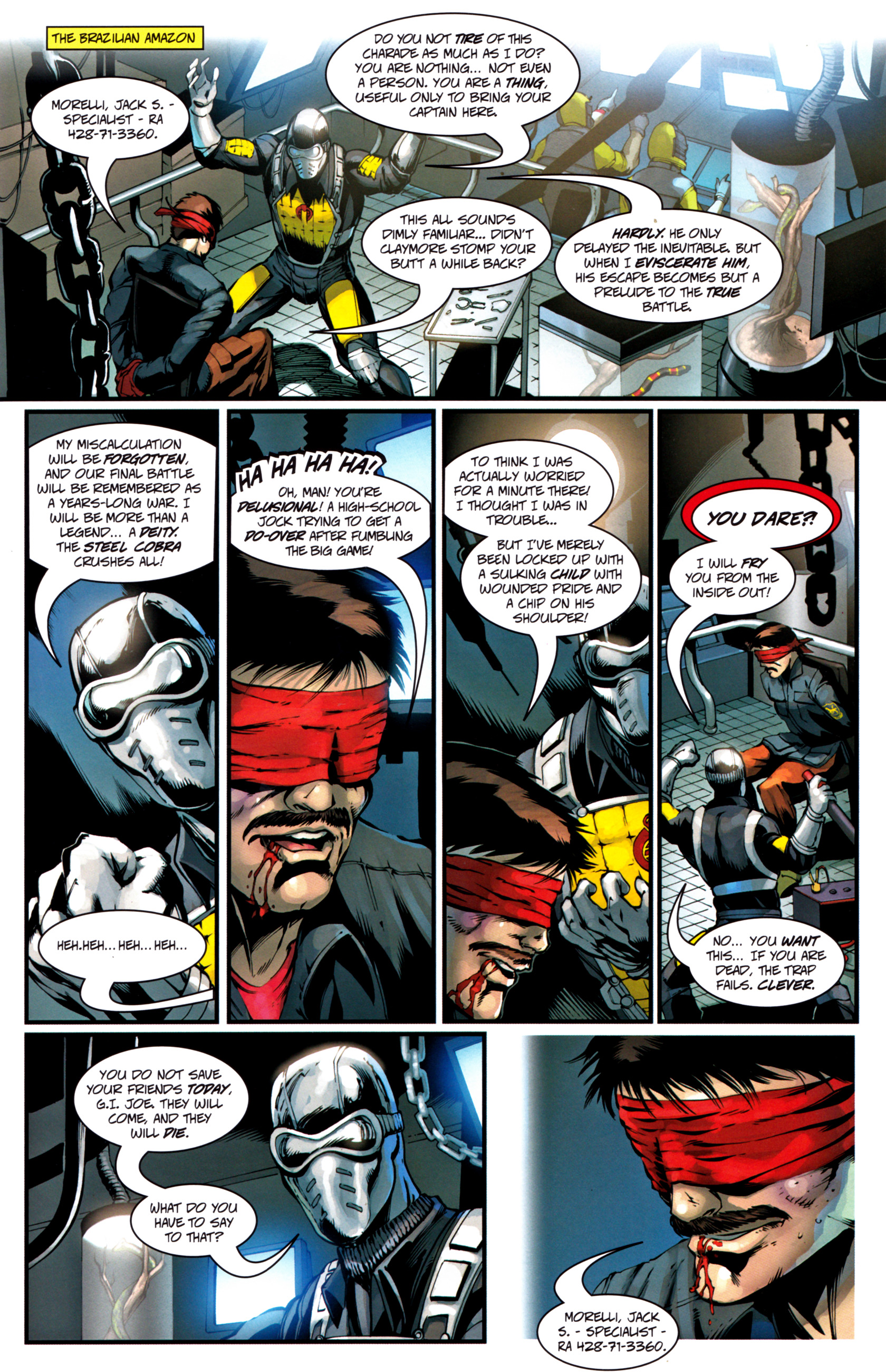 Read online G.I. Joe vs. Cobra JoeCon Special comic -  Issue #4 - 7