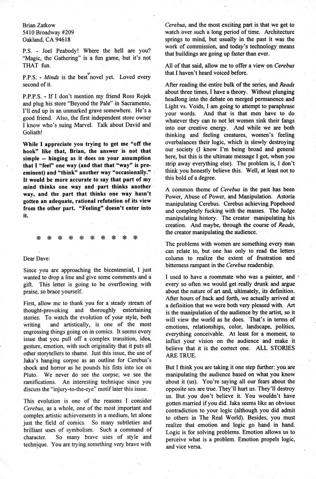 Cerebus issue 208 - Page 24