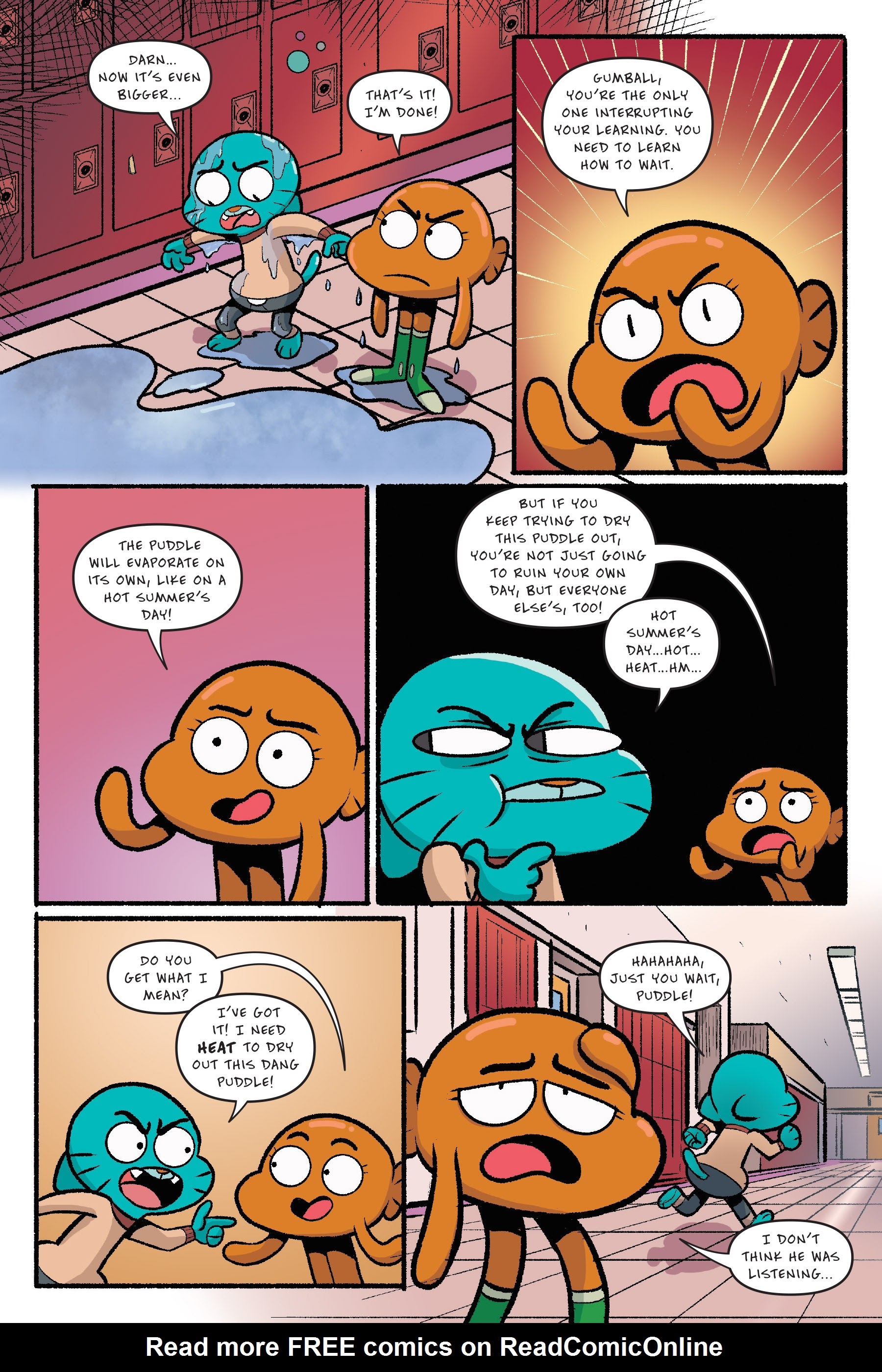 Read online The Amazing World of Gumball: The Storm comic -  Issue # TPB - 84
