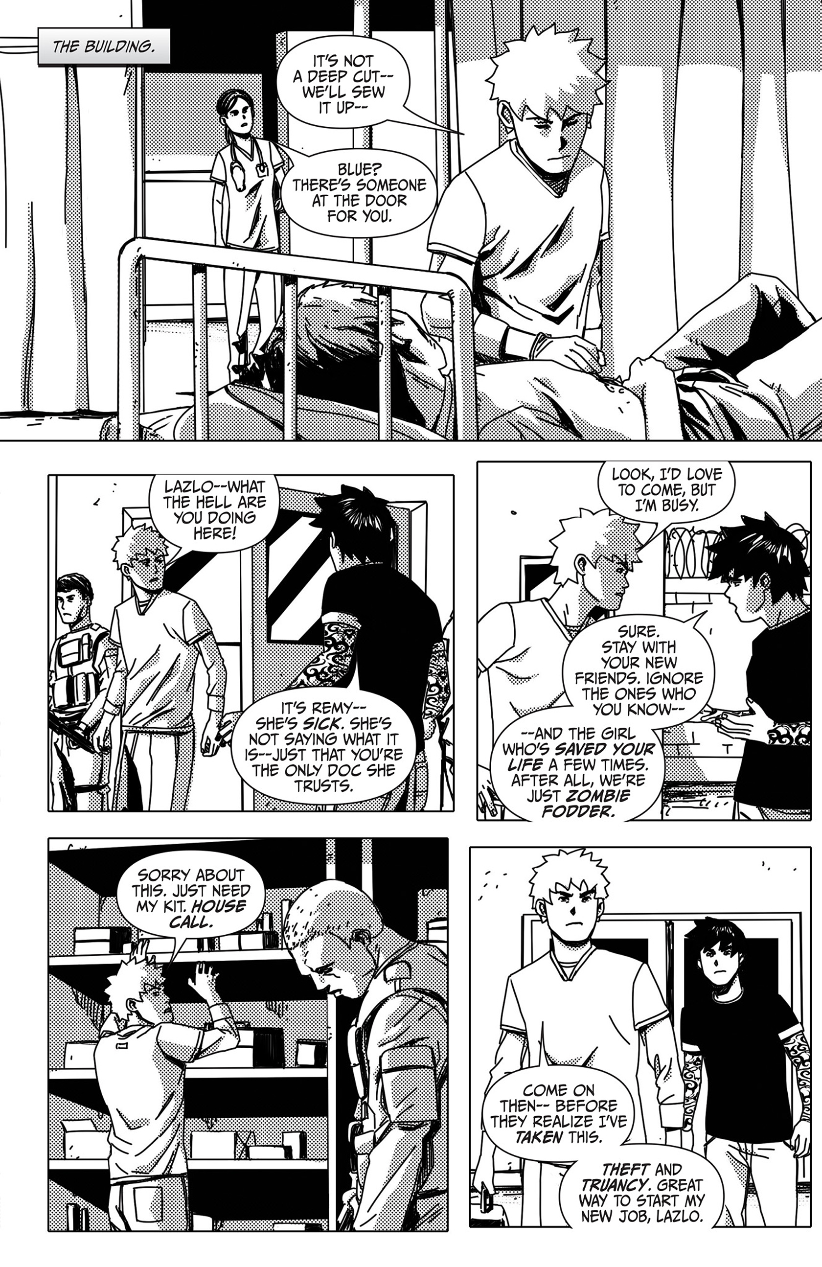 Read online Amanda Hocking's The Hollows: A Hollowland Graphic Novel comic -  Issue #9 - 9