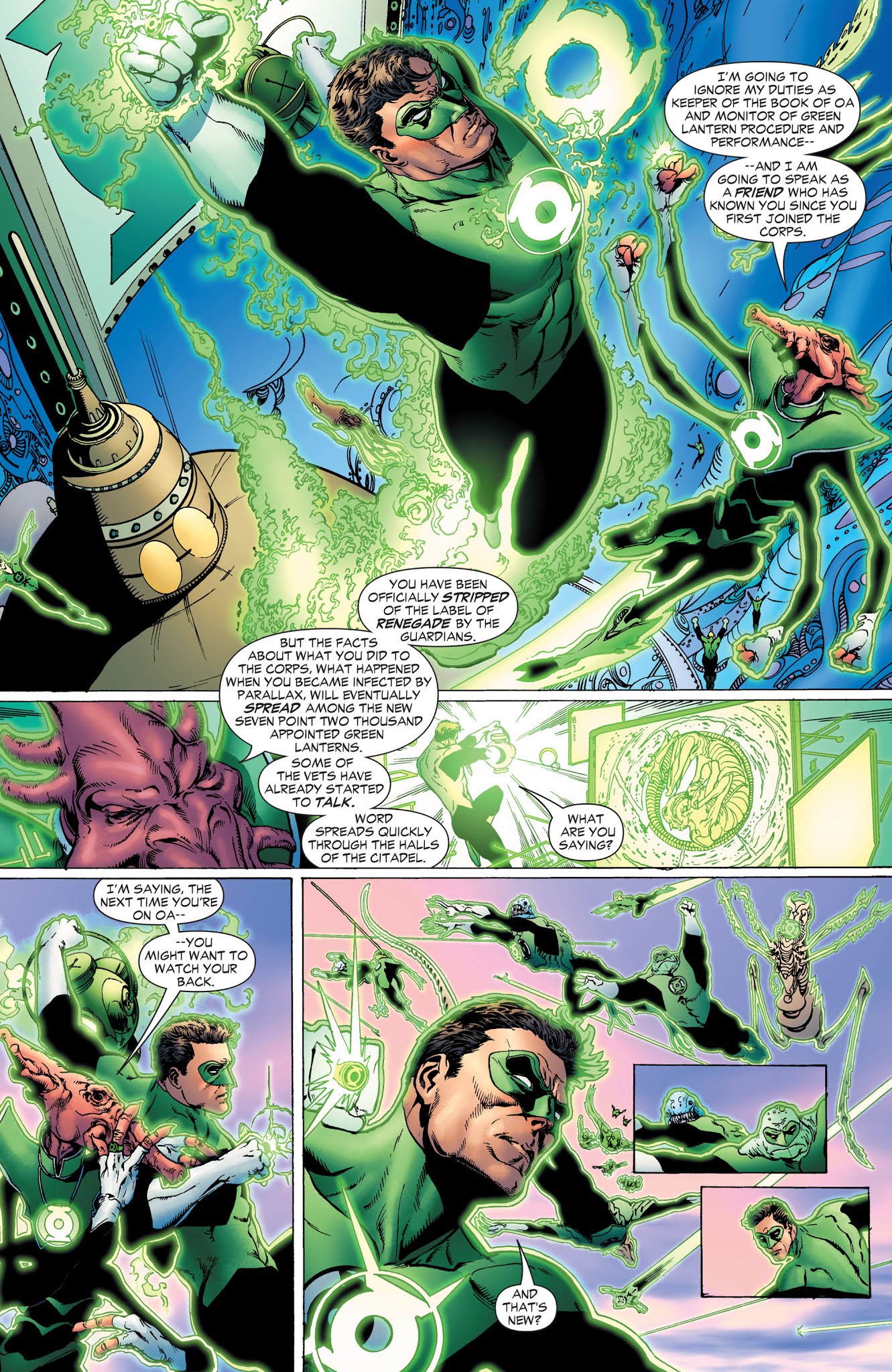 Read online Green Lantern (2005) comic -  Issue # _TPB 2 (Part 1) - 57