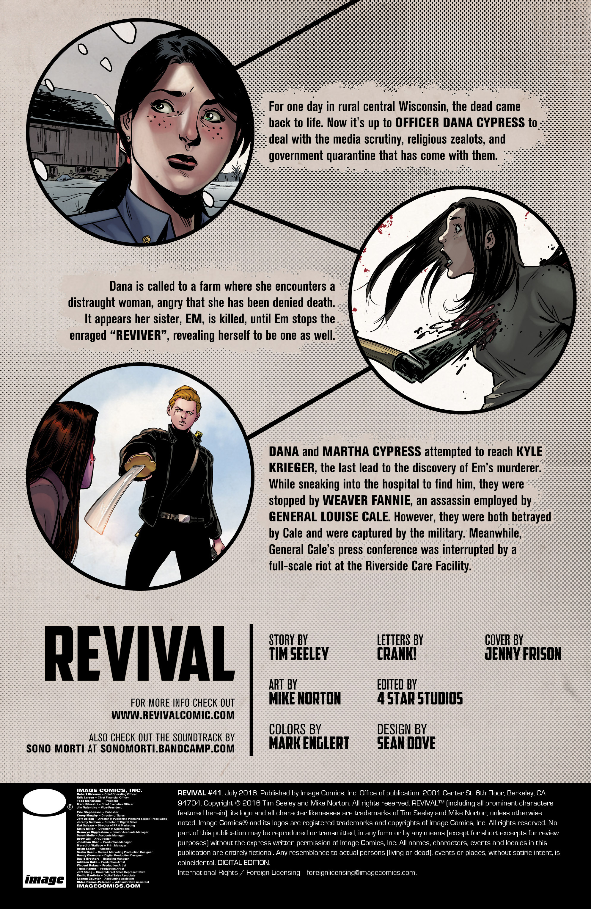 Read online Revival comic -  Issue #41 - 2