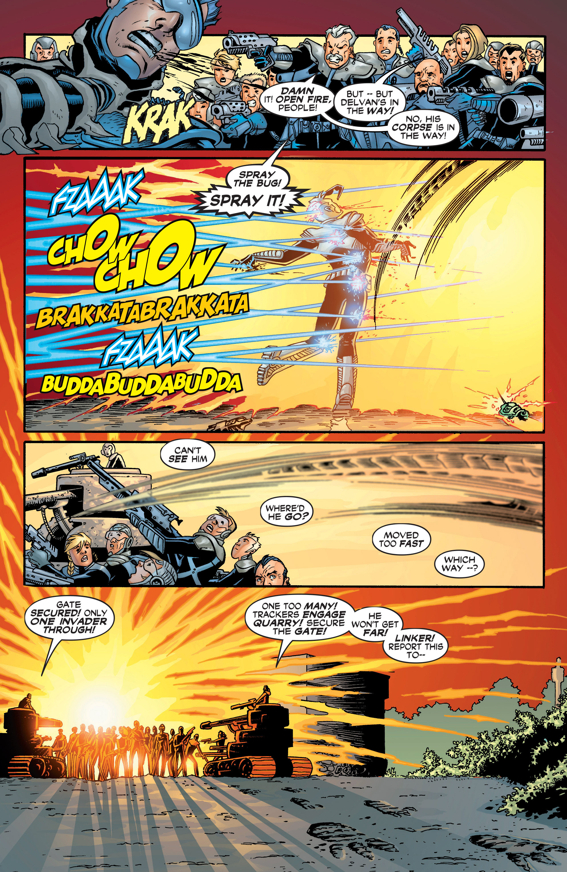 Read online Gatecrasher: Ring of Fire comic -  Issue # _TPB - 8