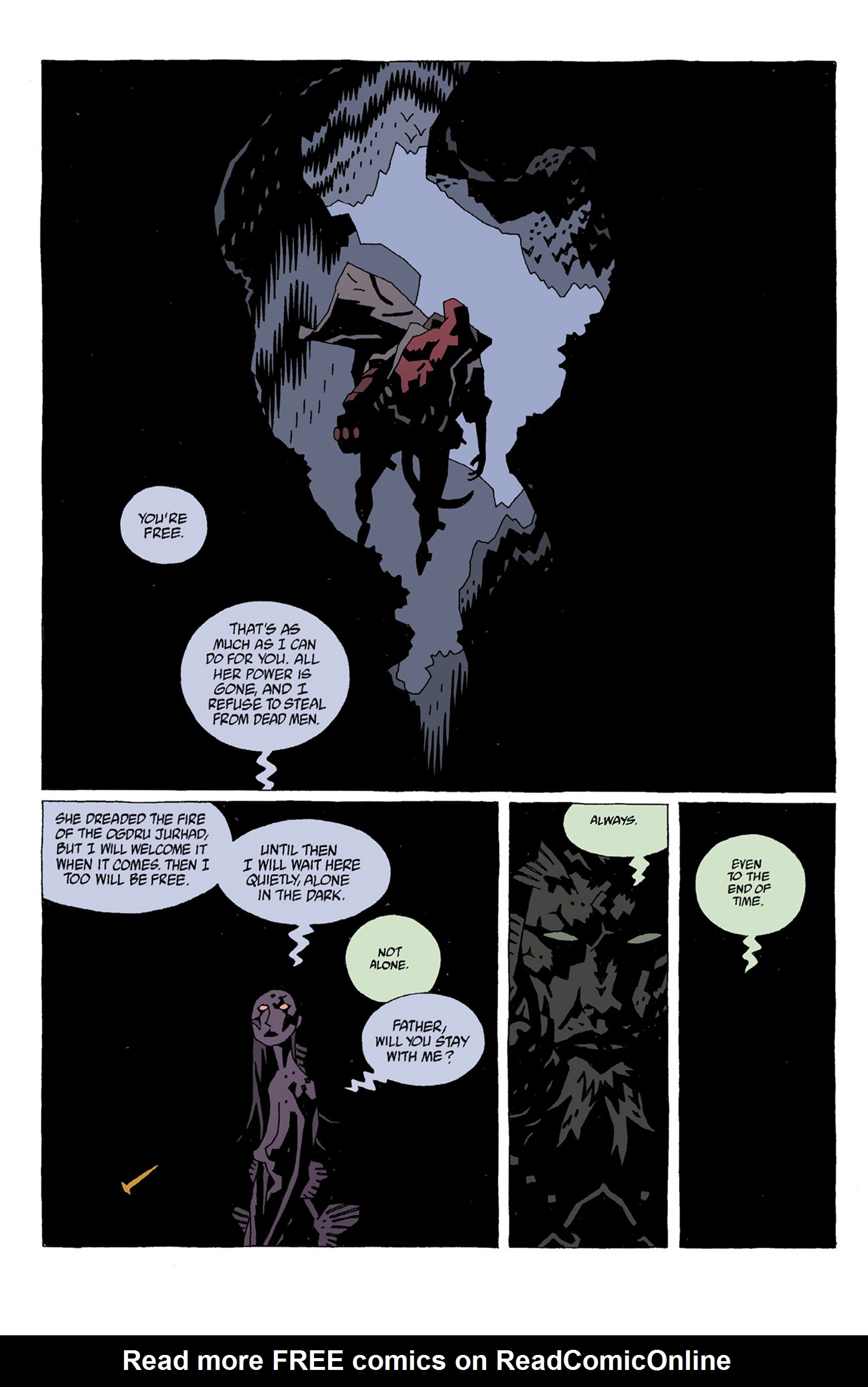 Read online Hellboy: Strange Places comic -  Issue # TPB - 64
