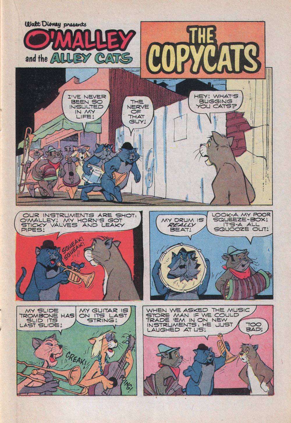 Read online O'Malley and the Alley Cats comic -  Issue #2 - 15