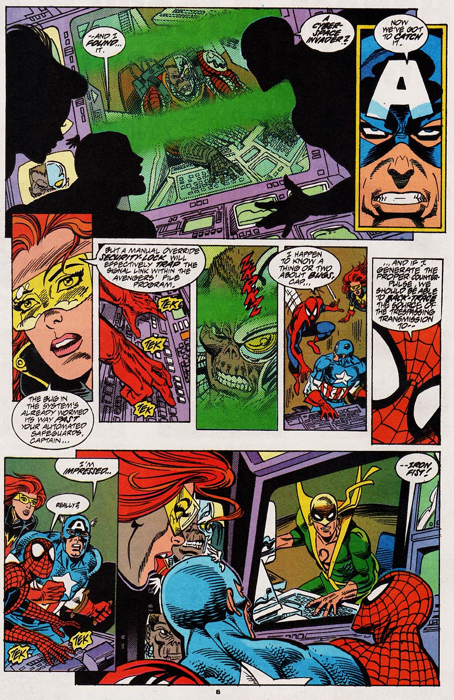 Read online Web of Spider-Man (1985) comic -  Issue #103 - 7