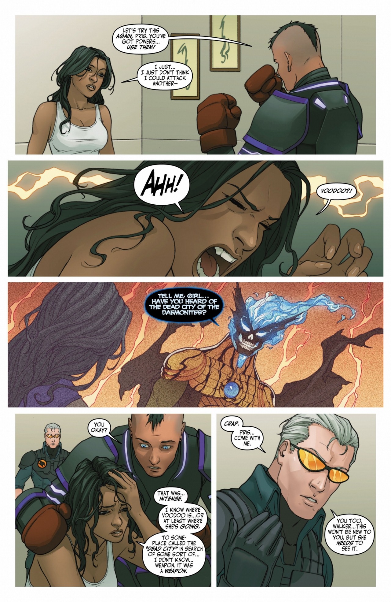 Read online Voodoo (2011) comic -  Issue #9 - 15