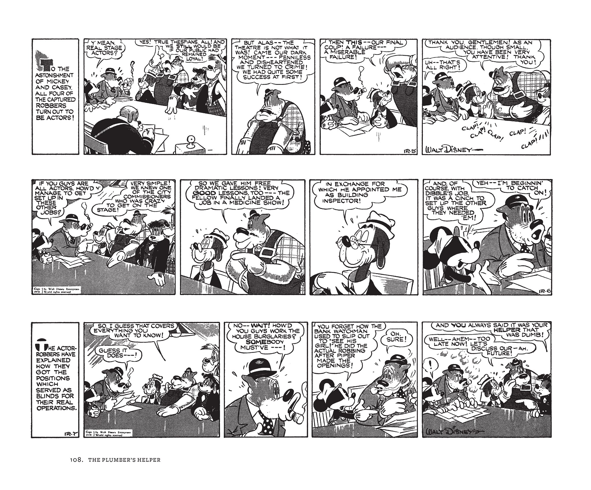 Read online Walt Disney's Mickey Mouse by Floyd Gottfredson comic -  Issue # TPB 5 (Part 2) - 8