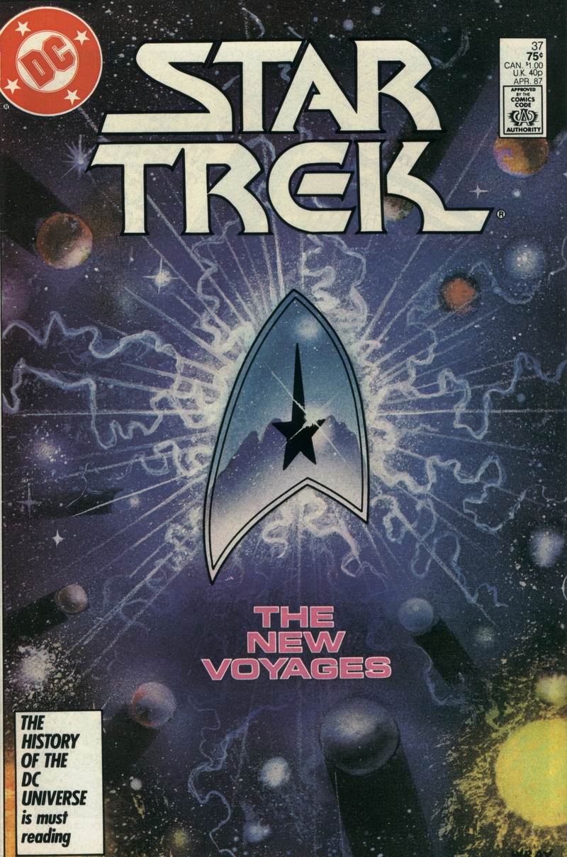 Read online Star Trek (1984) comic -  Issue #37 - 1