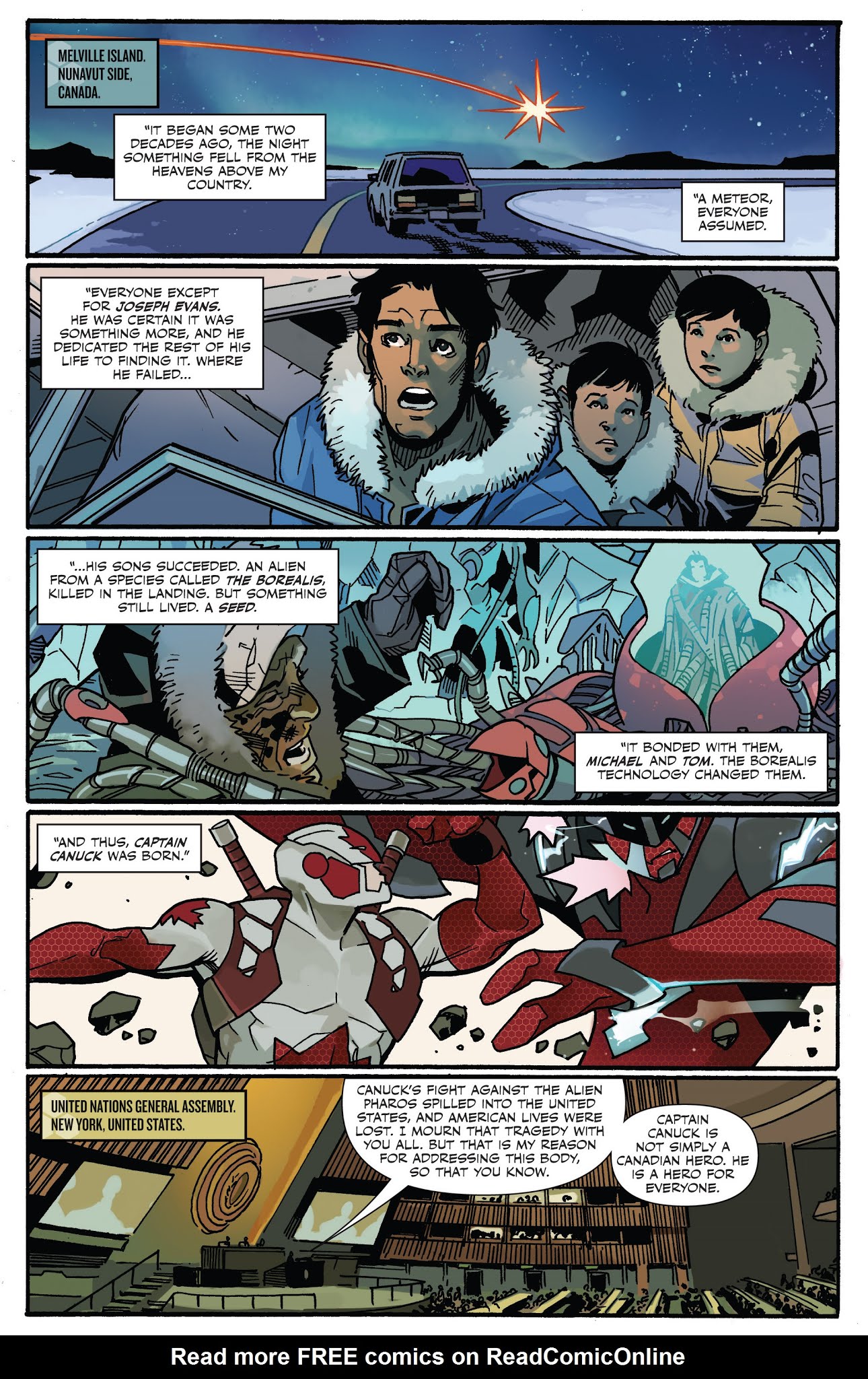 Read online Captain Canuck: Invasion (Canada Day 2018) comic -  Issue # Full - 4