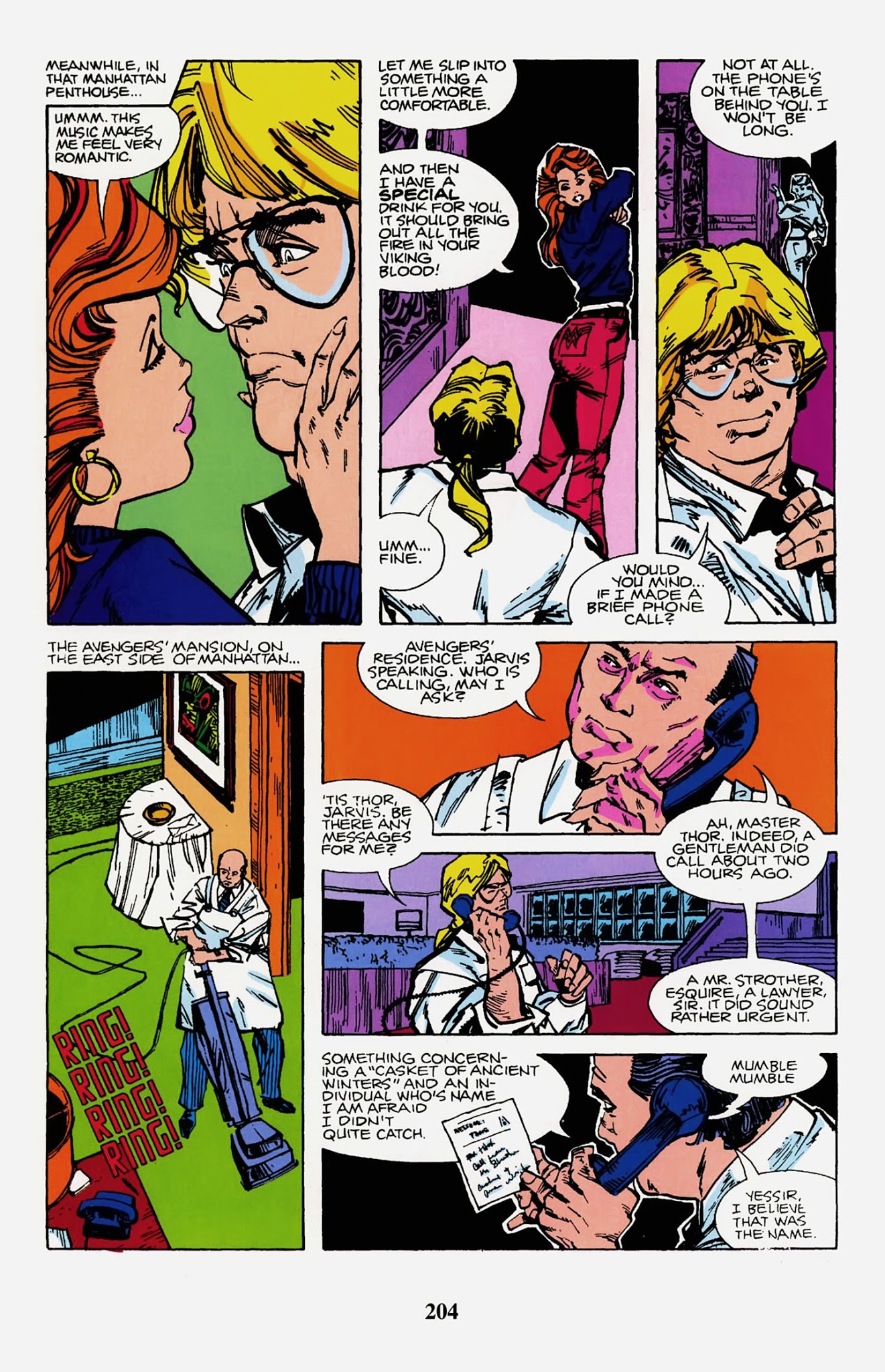 Read online Thor Visionaries: Walter Simonson comic -  Issue # TPB 1 - 206
