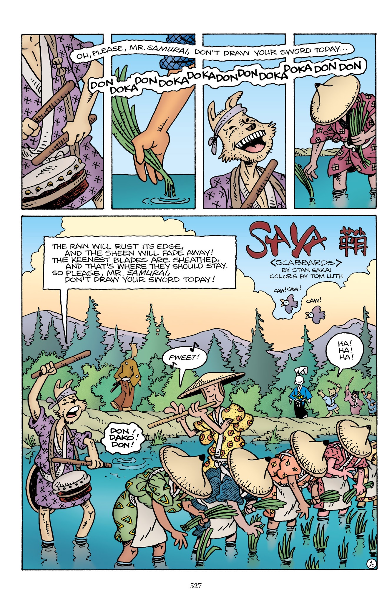 Read online The Usagi Yojimbo Saga comic -  Issue # TPB 6 - 524