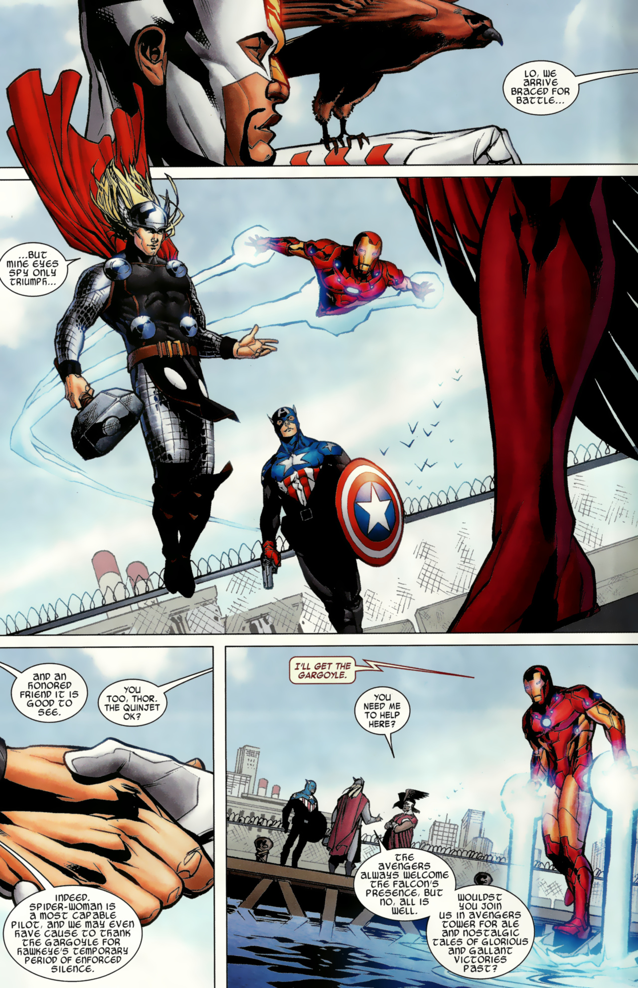 Read online Captain America and Falcon comic -  Issue # Full - 10