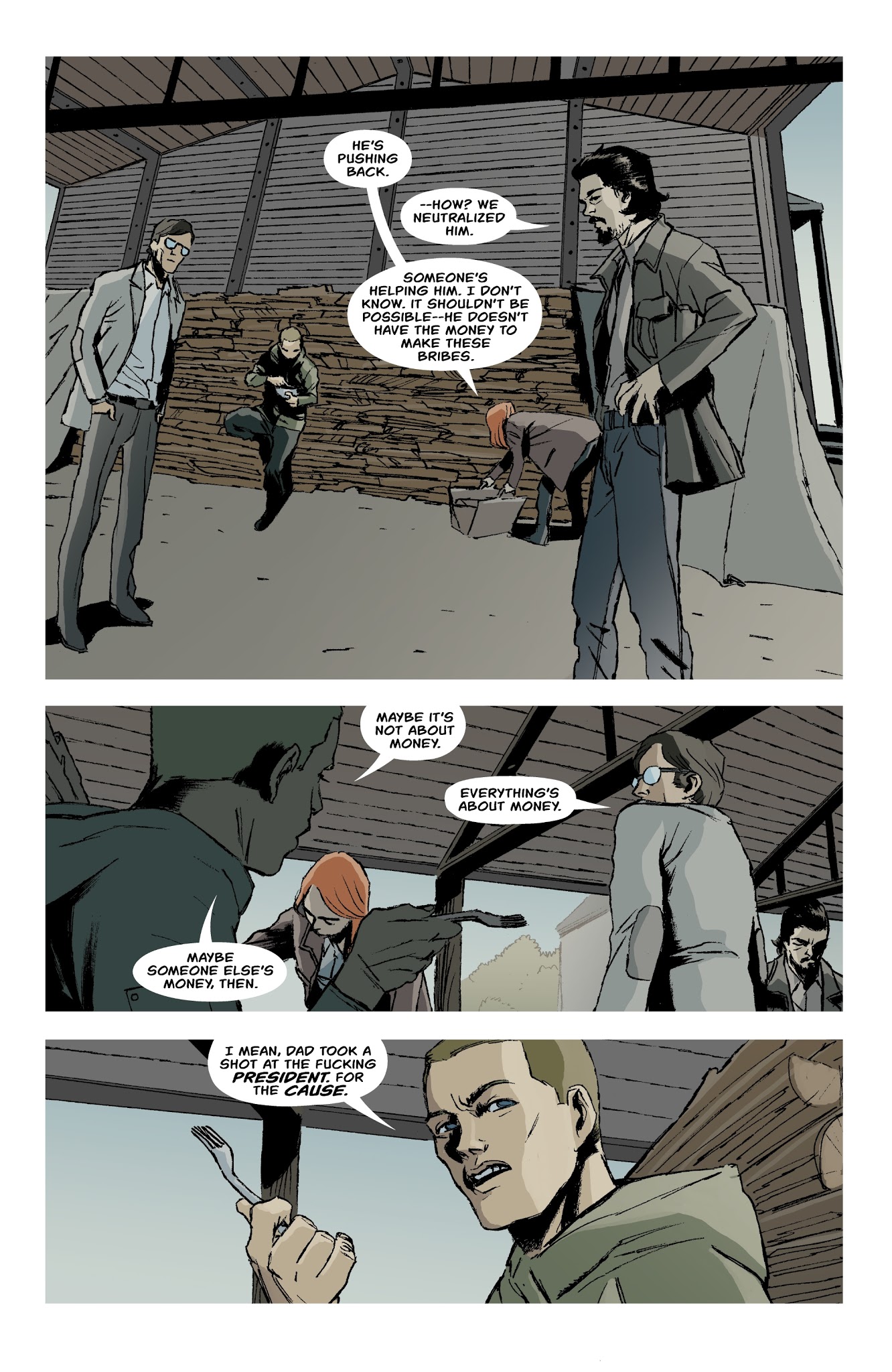 Read online Briggs Land: Lone Wolves comic -  Issue #5 - 11