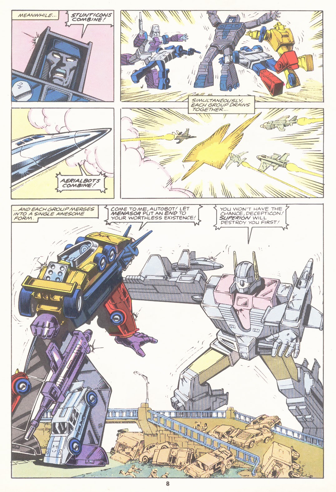 Read online The Transformers (UK) comic -  Issue #92 - 8