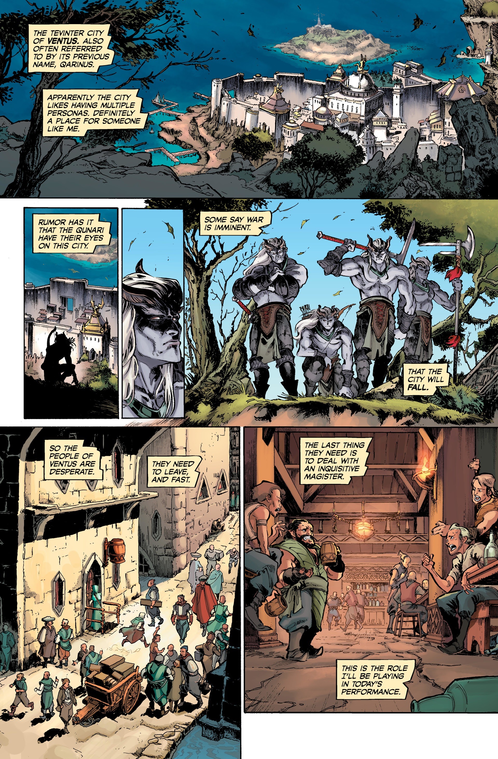 Read online Dragon Age: Wraiths of Tevinter comic -  Issue # TPB (Part 1) - 10