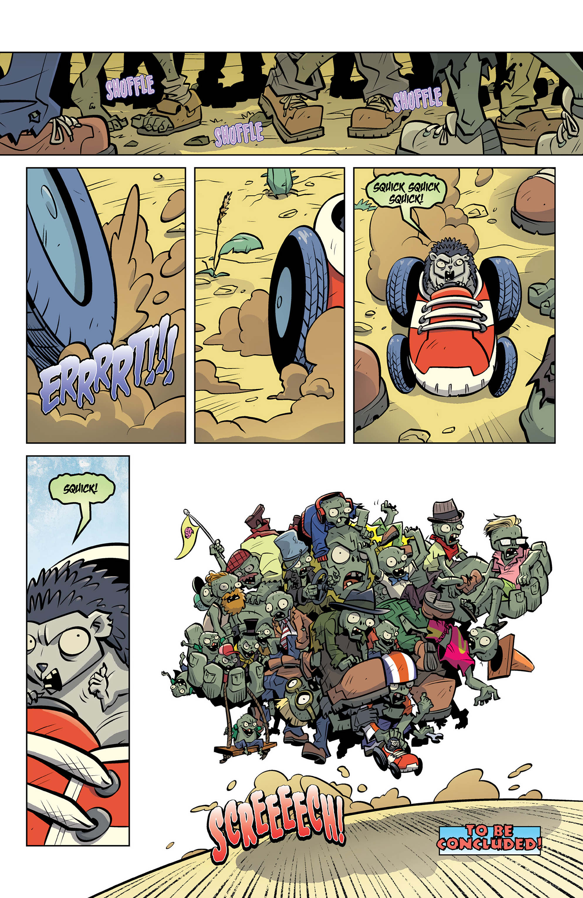 Read online Plants vs. Zombies: Petal to the Metal comic -  Issue #8 - 26