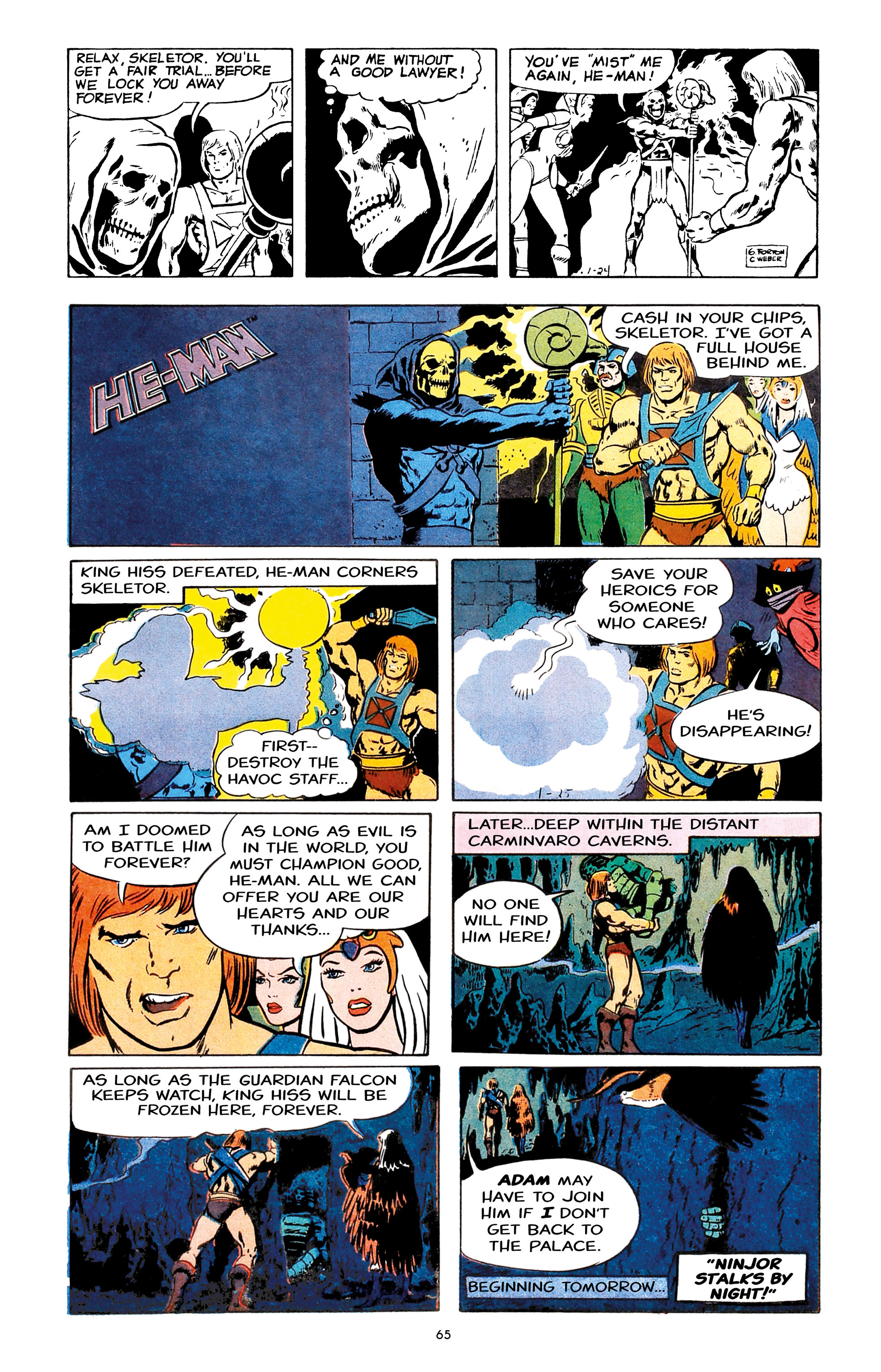 Read online He-Man and the Masters of the Universe: The Newspaper Comic Strips comic -  Issue # TPB (Part 1) - 65
