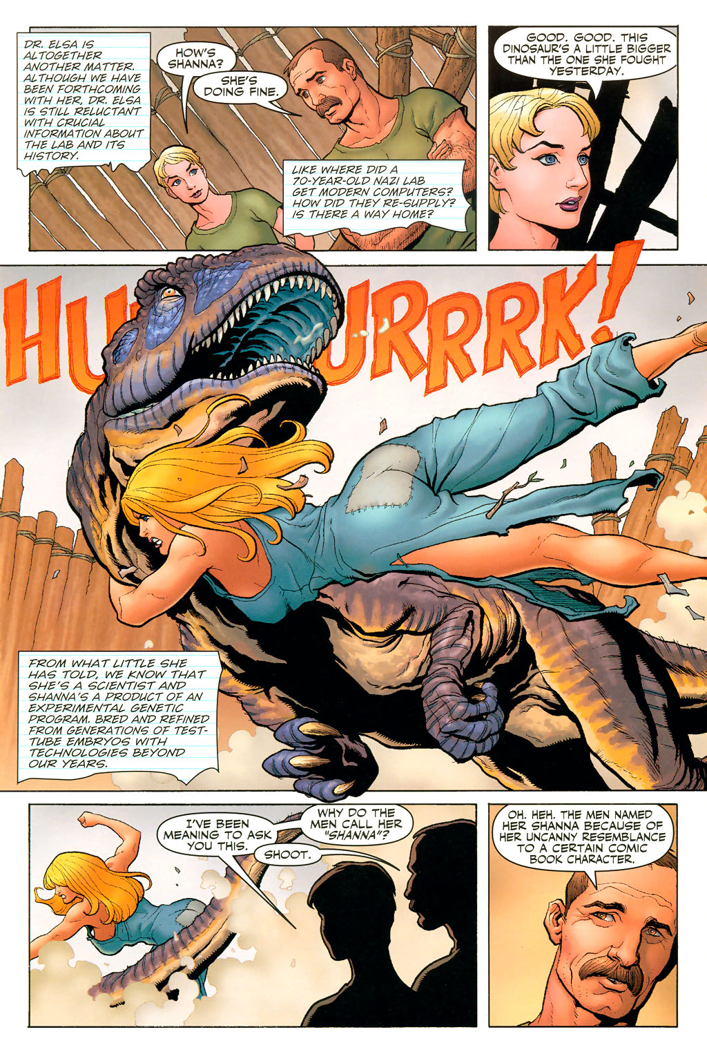 Read online Shanna, the She-Devil (2005) comic -  Issue #2 - 5