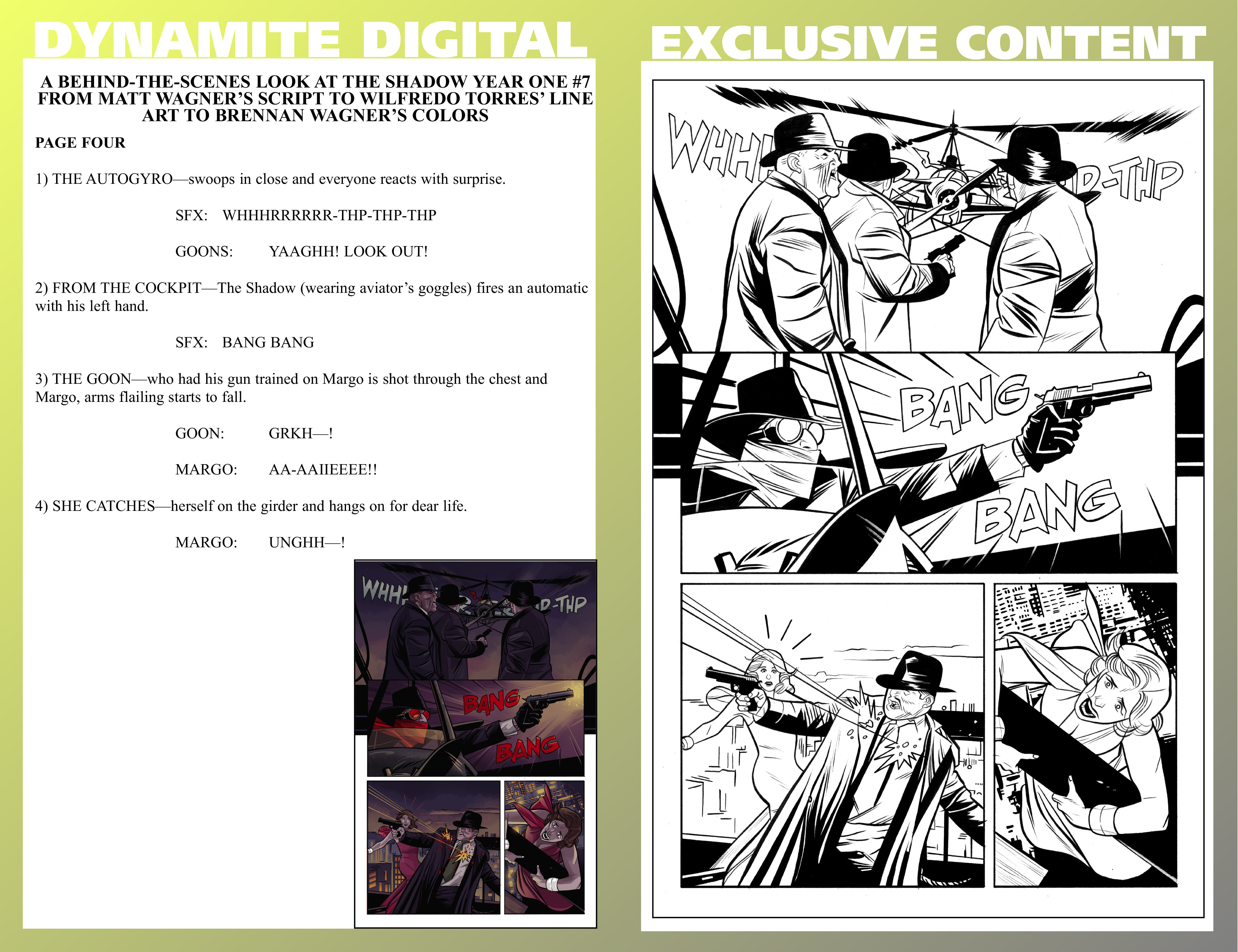 Read online The Shadow: Year One comic -  Issue #7 - 33