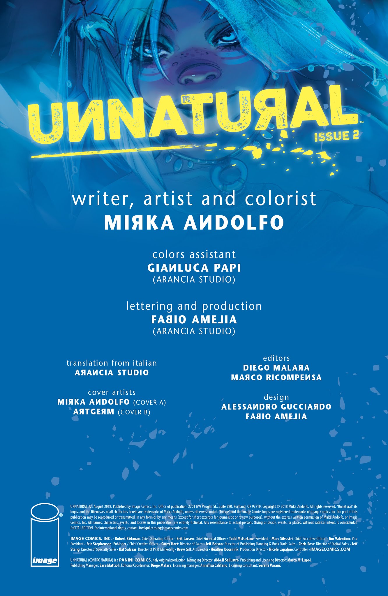 Read online Unnatural comic -  Issue #2 - 2