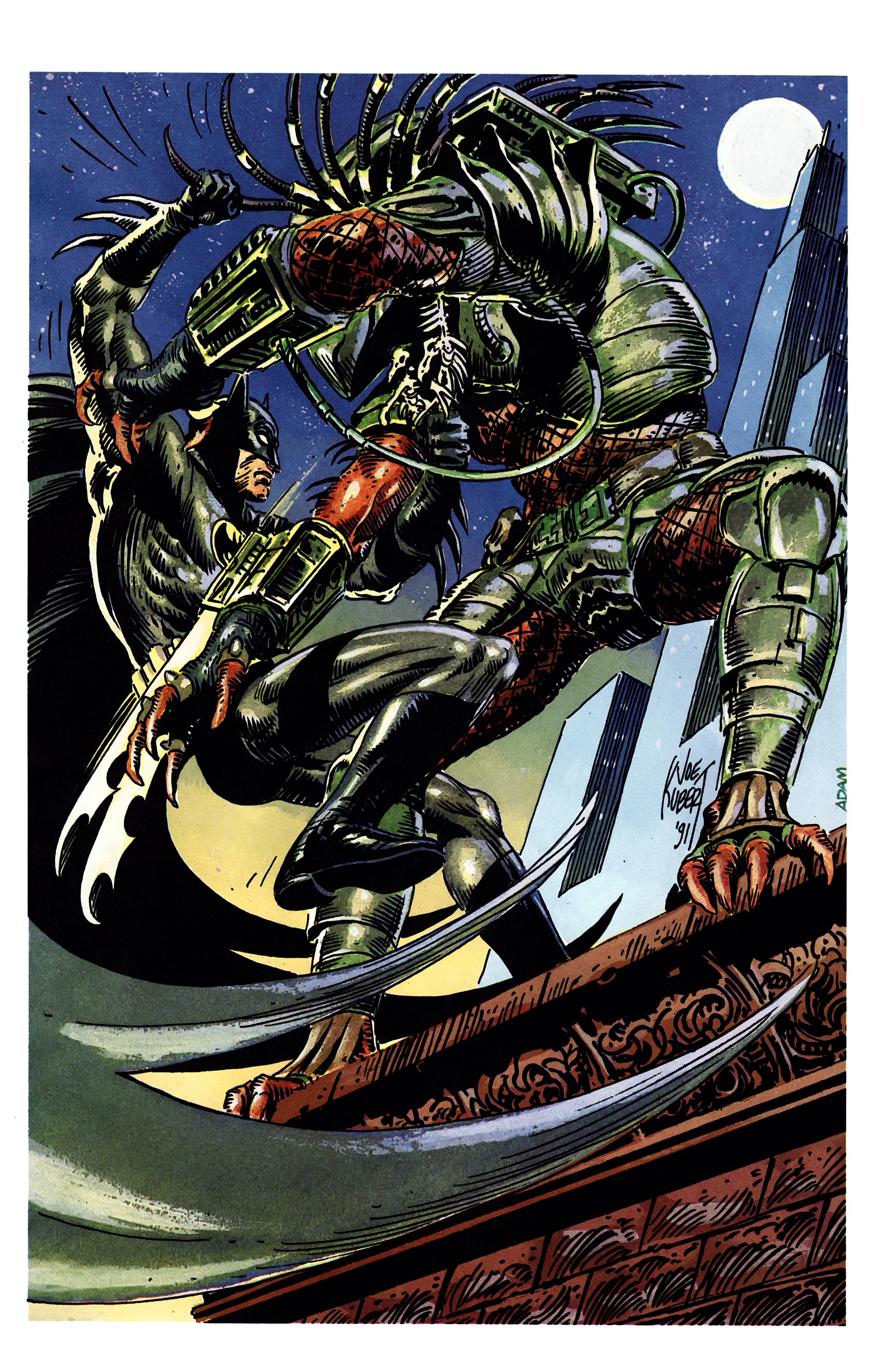 Read online Batman Versus Predator comic -  Issue # Full - 110