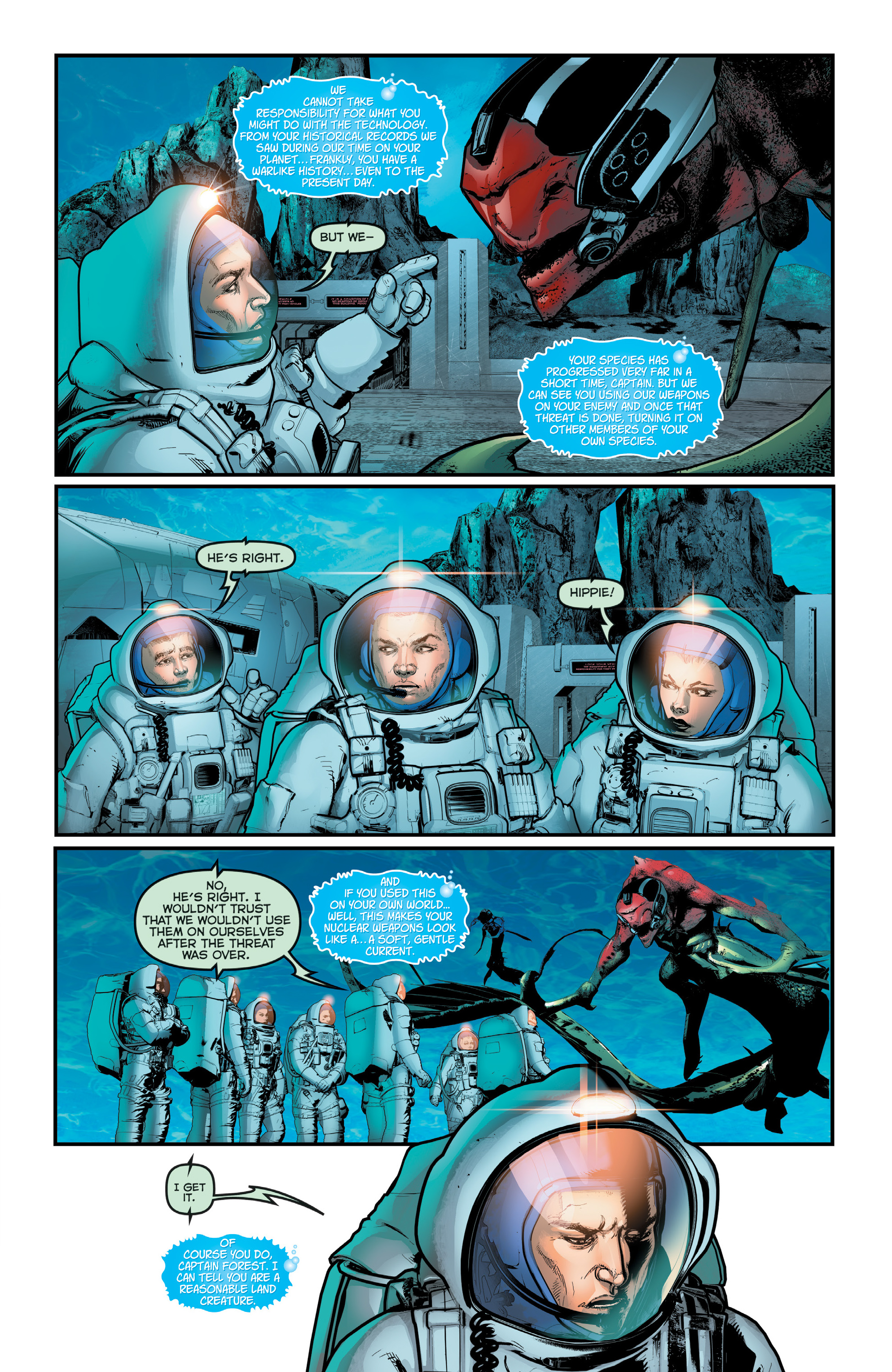 Read online Faster than Light comic -  Issue #6 - 14