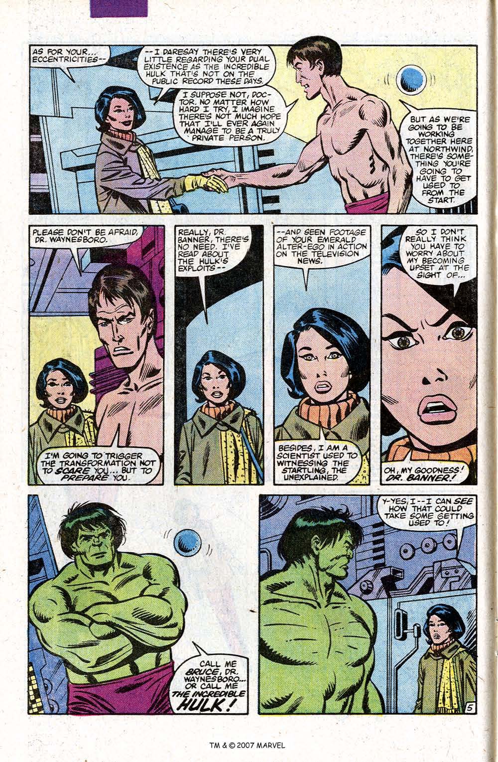 Read online The Incredible Hulk (1968) comic -  Issue #287 - 8