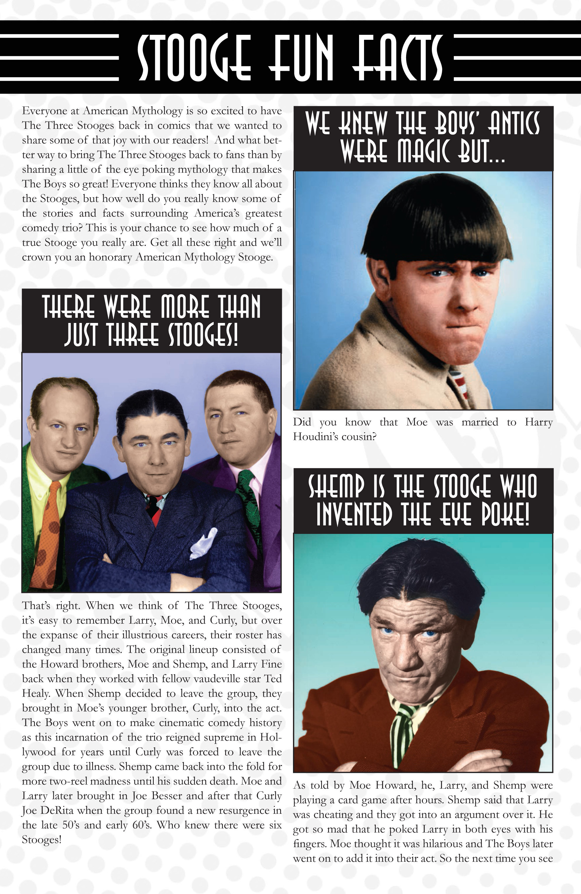 Read online The Three Stooges: The Boys Are Back comic -  Issue # Full - 22