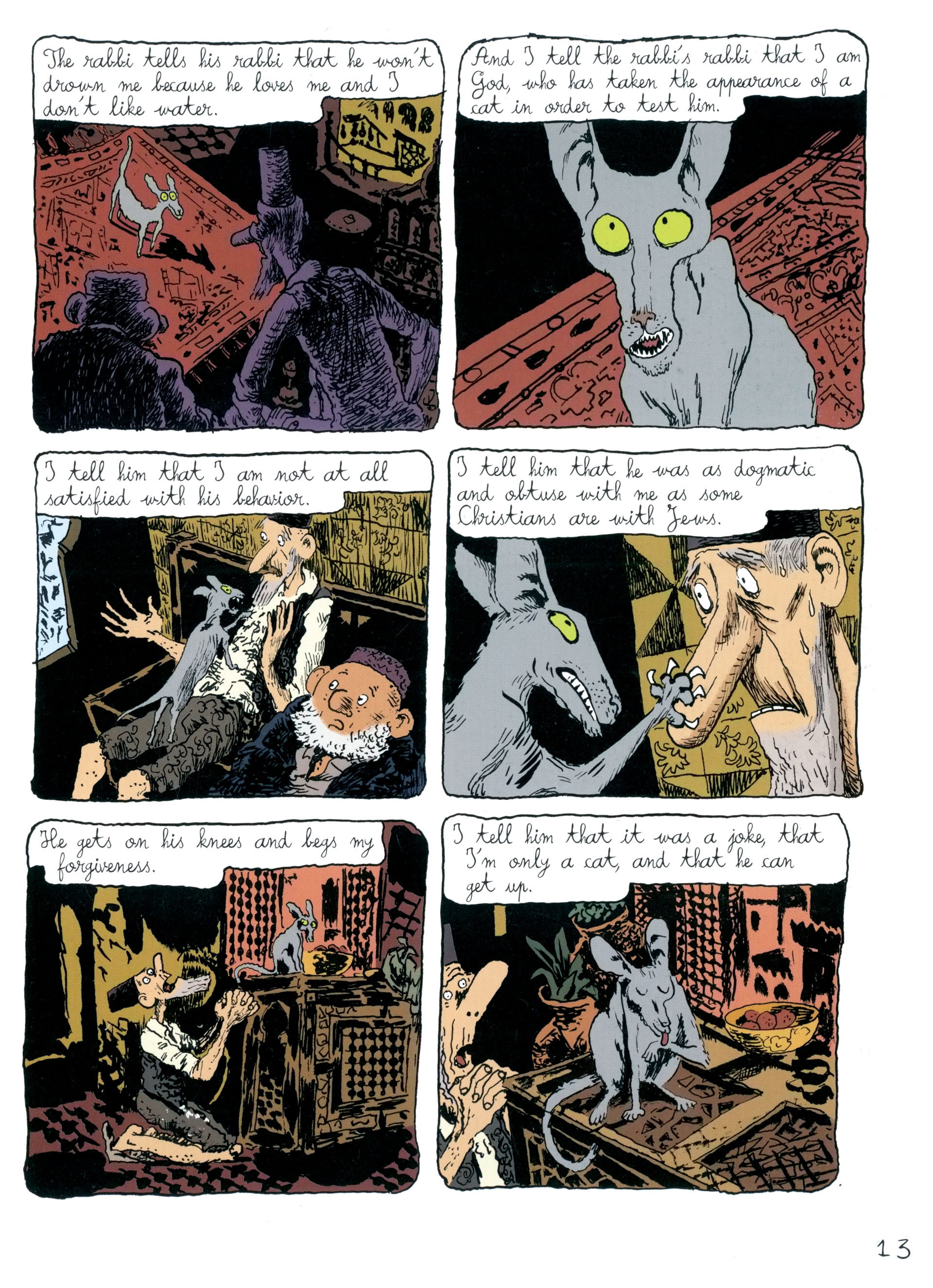 Read online The Rabbi's Cat comic -  Issue # TPB 1 (Part 1) - 21