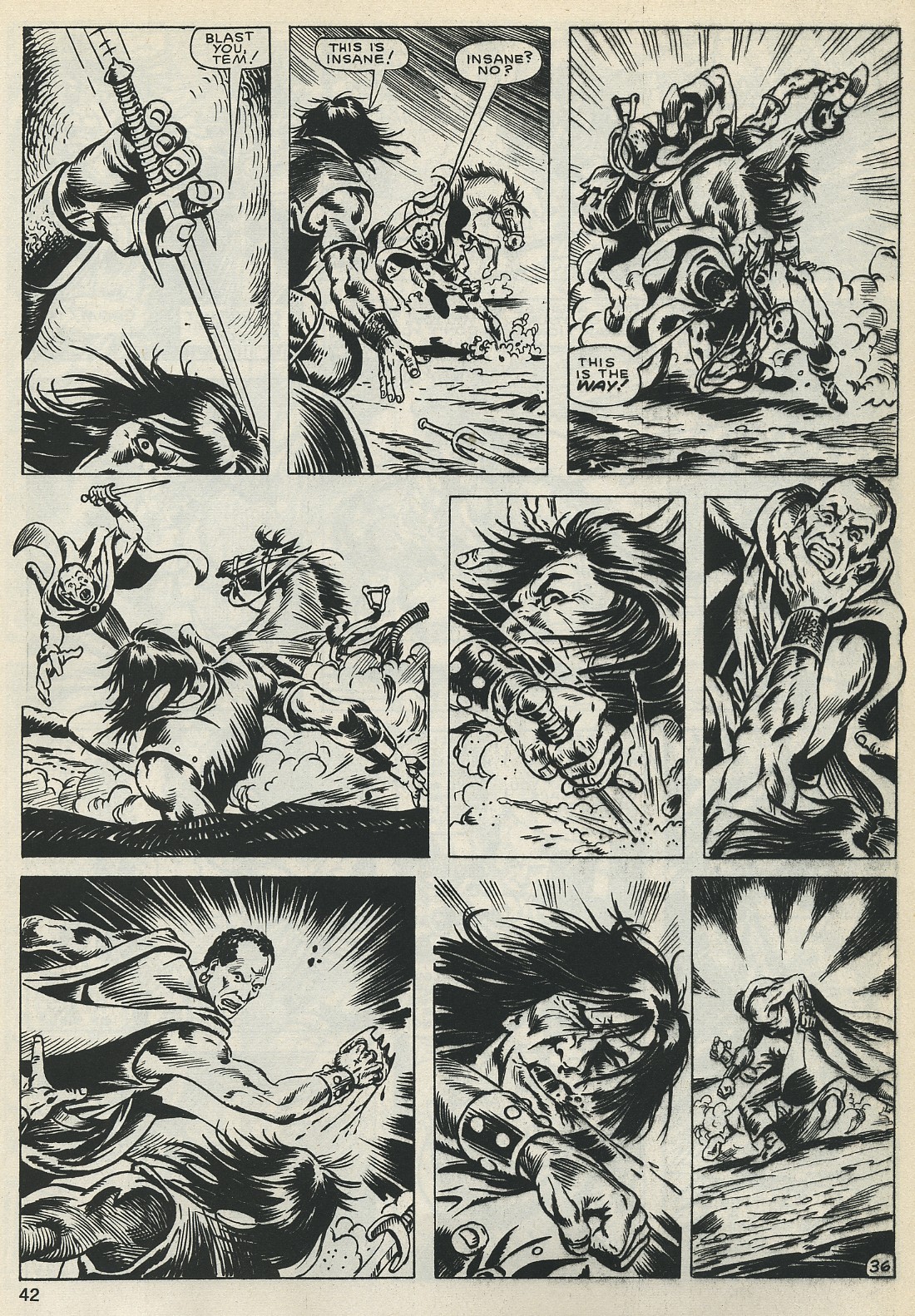 The Savage Sword Of Conan issue 128 - Page 41