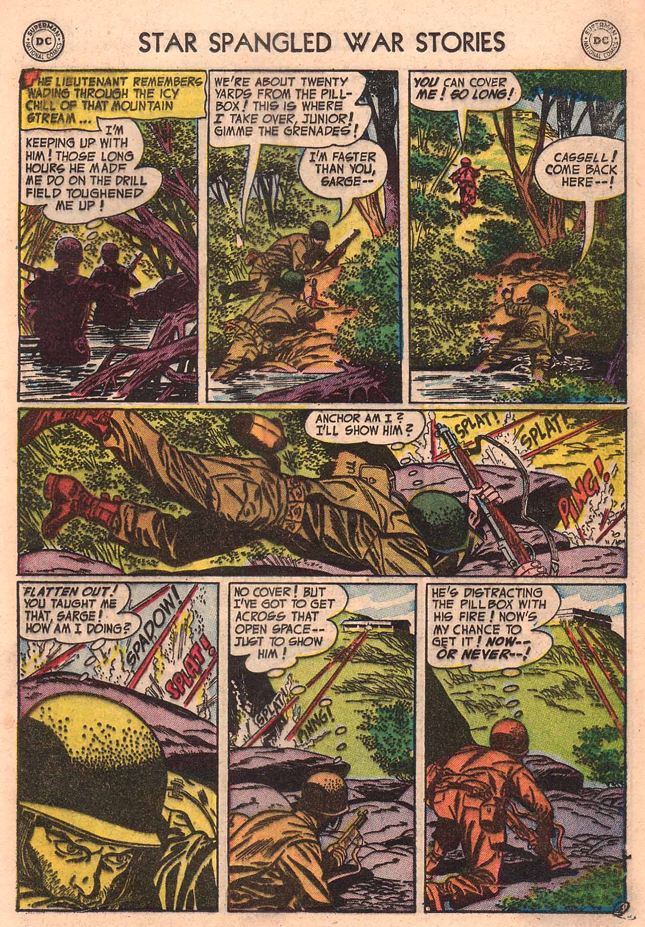 Read online Star Spangled War Stories (1952) comic -  Issue #17 - 21