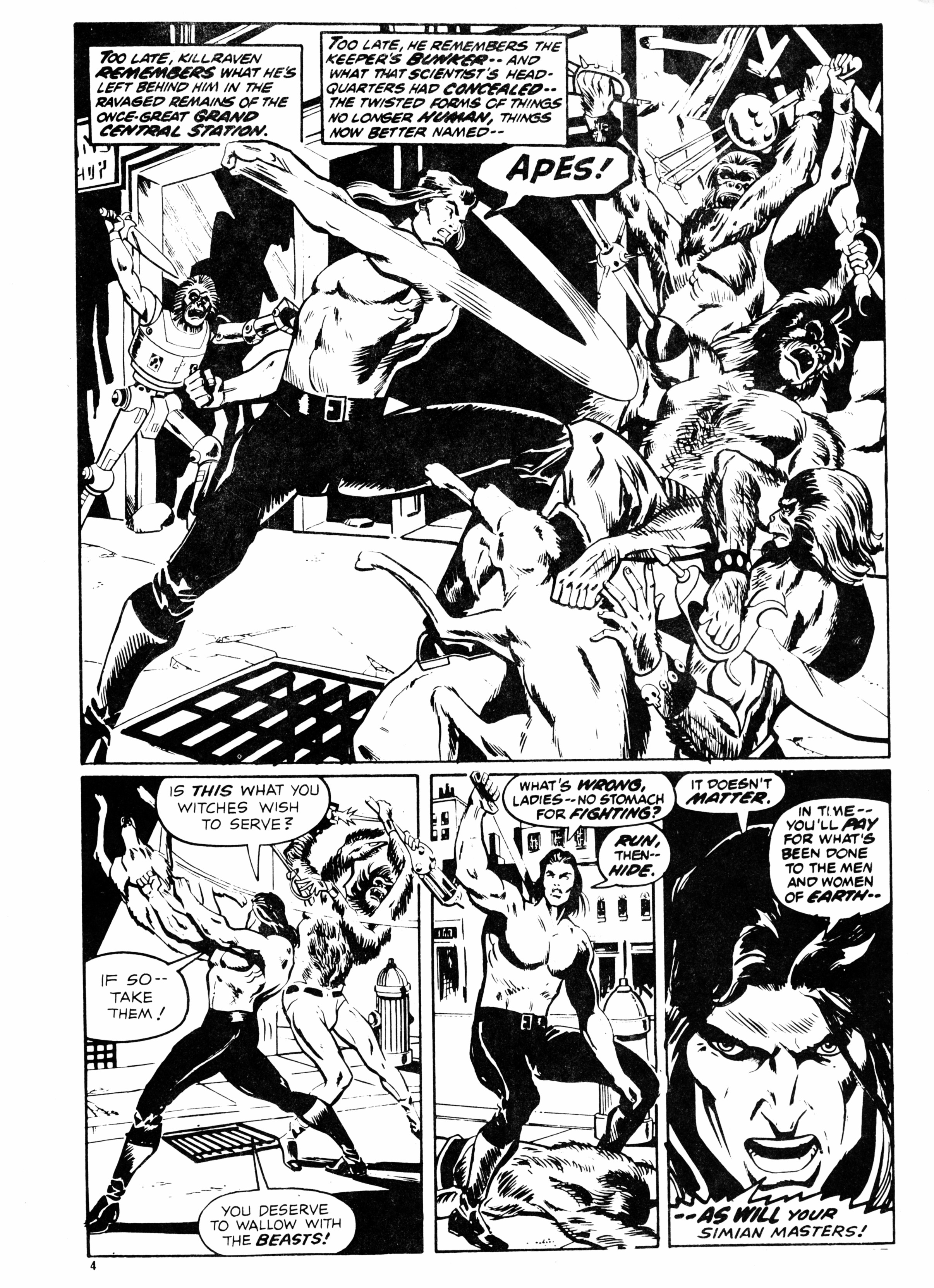 Read online Planet of the Apes (1974) comic -  Issue #25 - 4