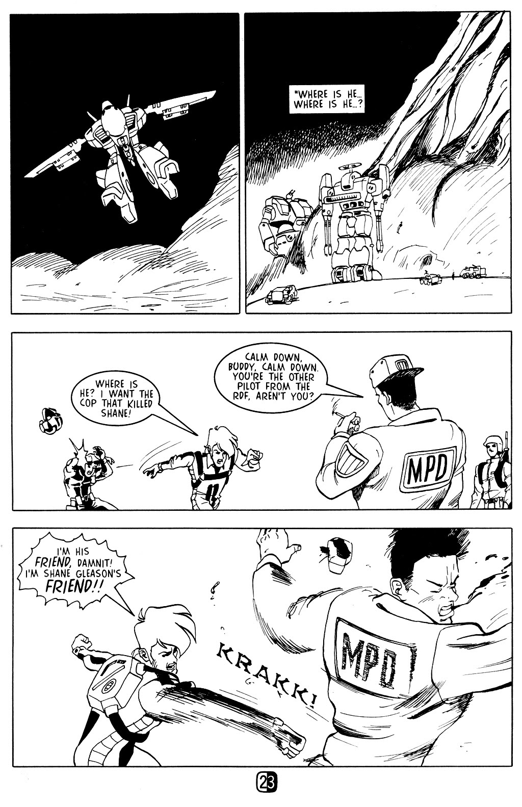 Read online Robotech: Return to Macross comic -  Issue #16 - 24