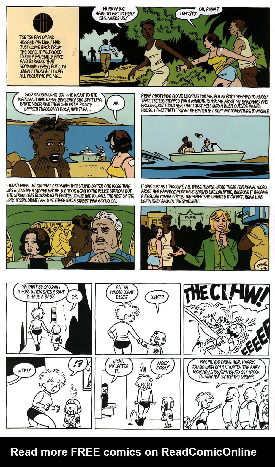 Read online Love and Rockets (2001) comic -  Issue #20 - 22