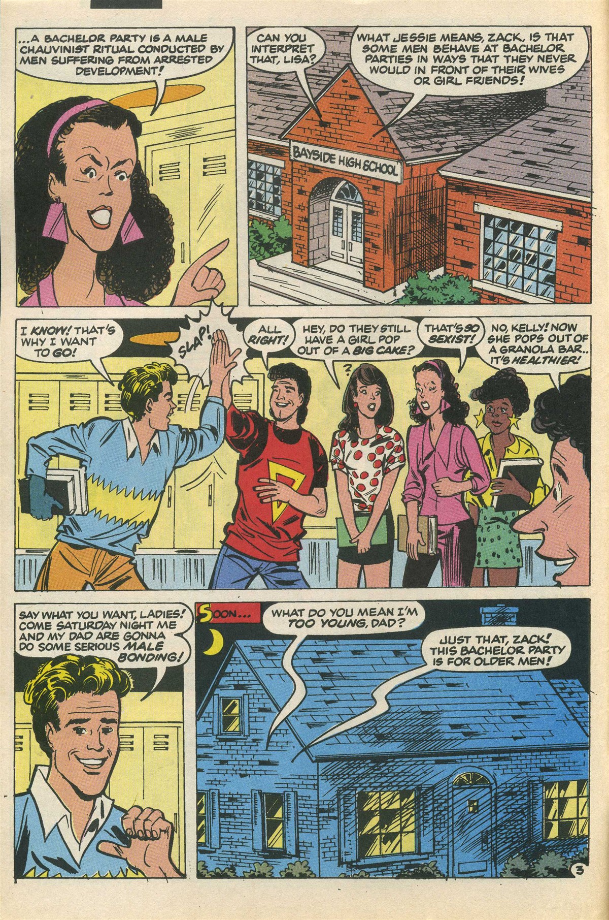 Read online Saved By The Bell comic -  Issue #3 - 6