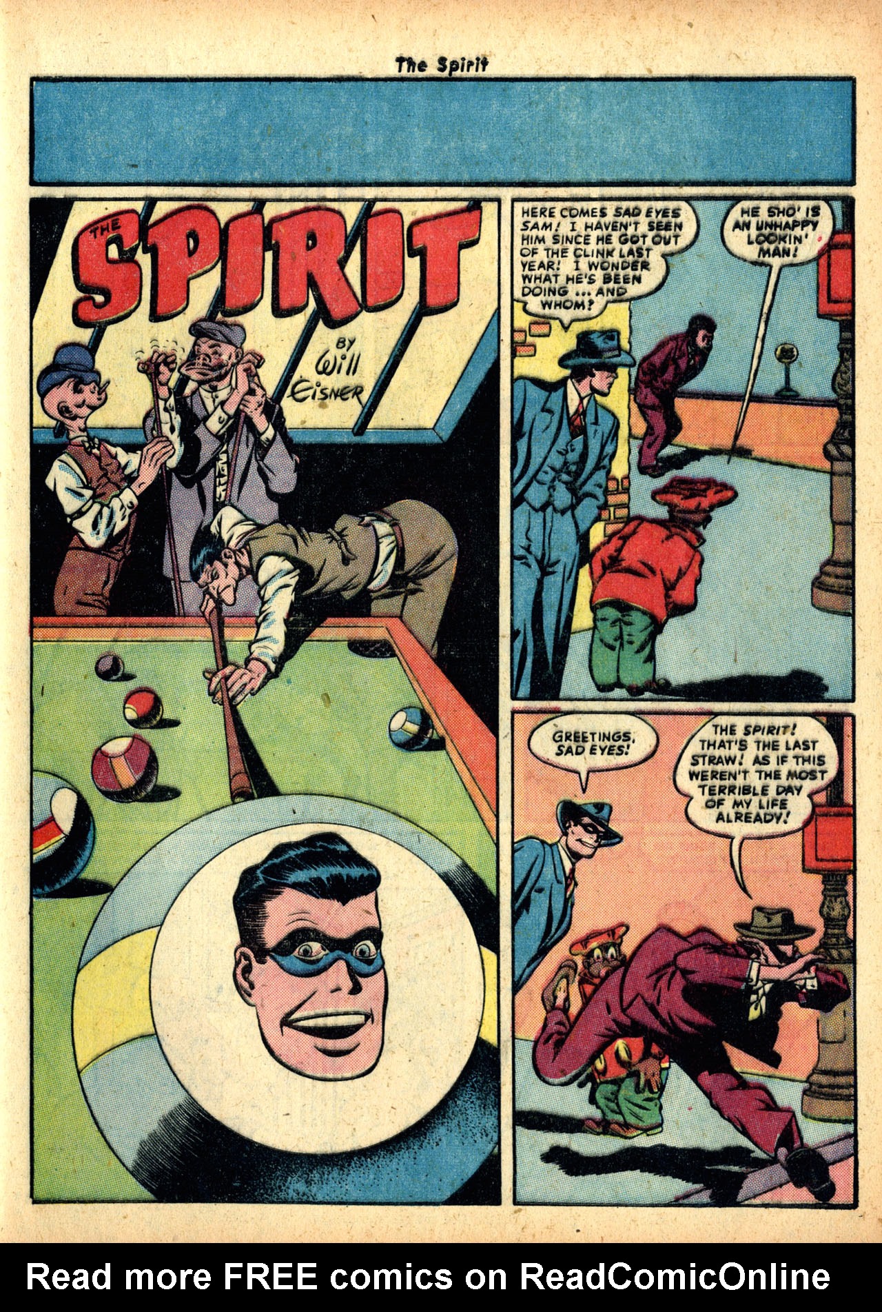 Read online The Spirit (1944) comic -  Issue #5 - 43